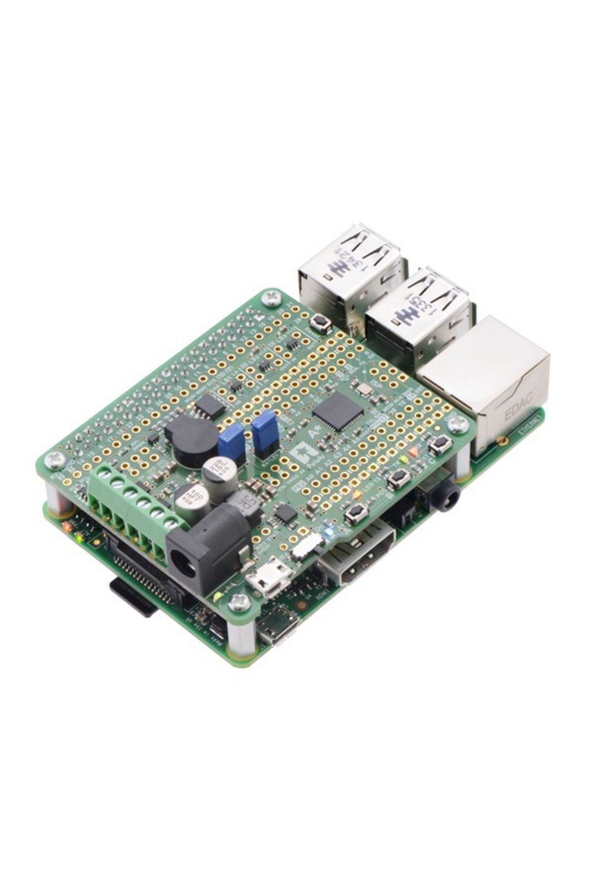 Pololu-A-Star 32U4 Robot Controller SV with connector for Raspberry Pi 3