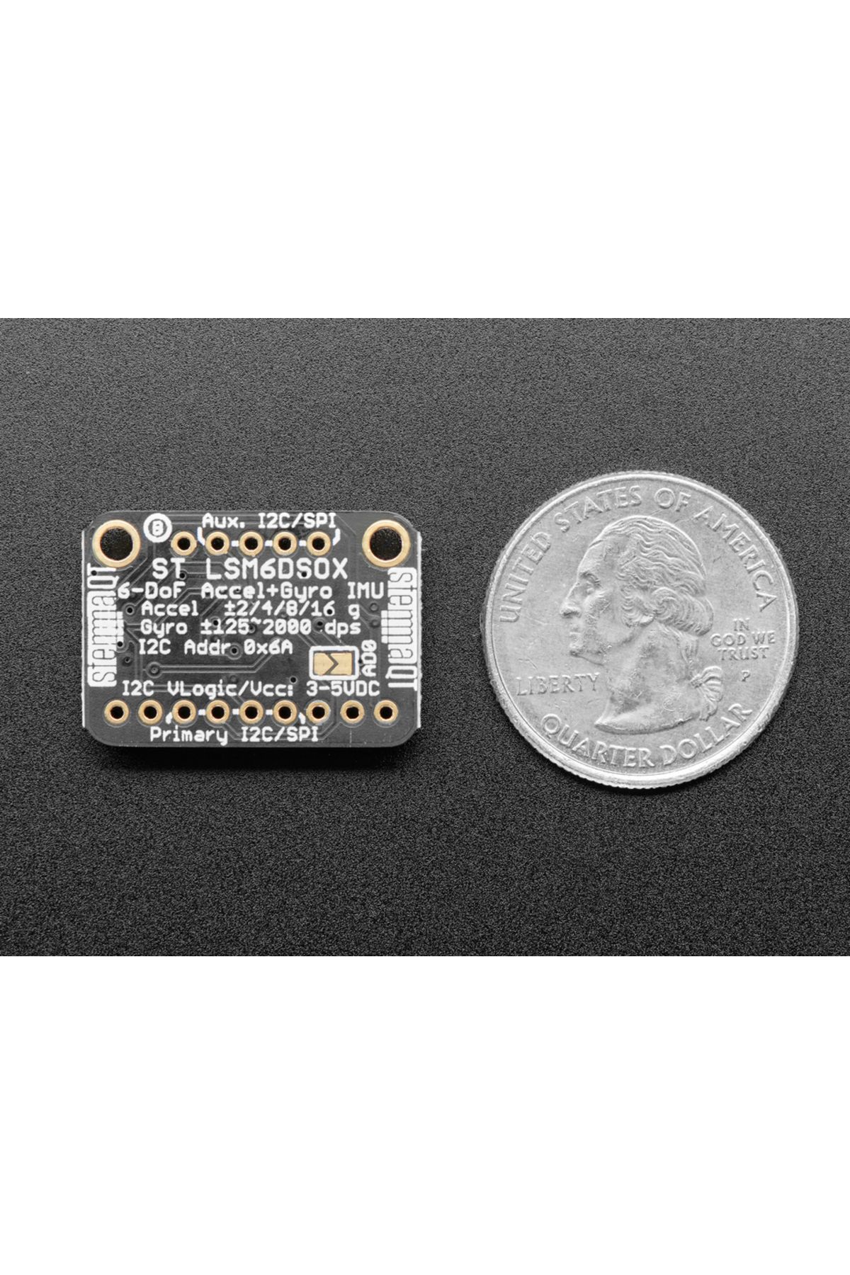 Adafruit-Breakout accelerometer and gyroscope Adafruit LSM6DSOX 6 DoF 2