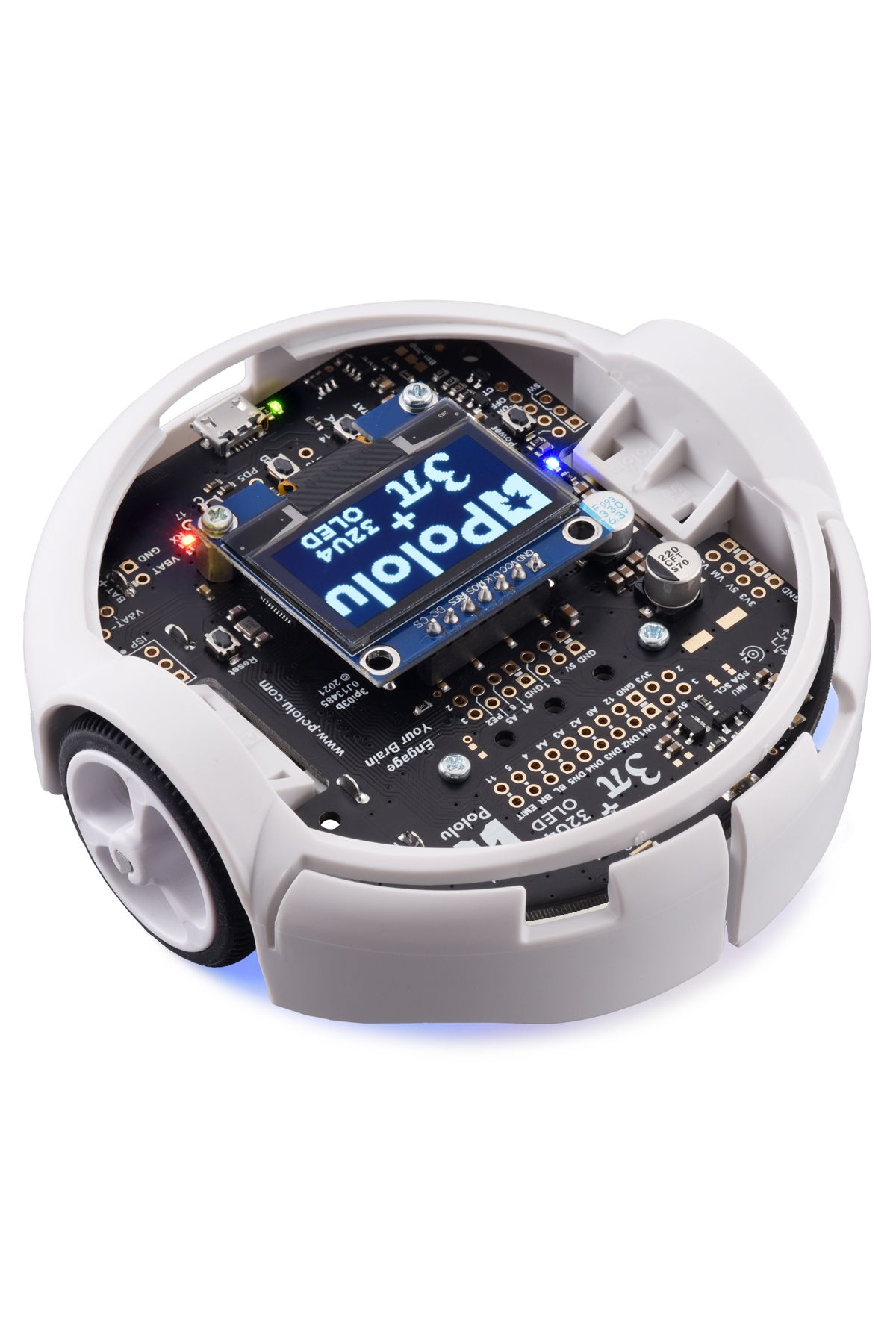 Pololu-3pi+ 32U4 OLED Robot - Hyper Edition (15:1 HPCB motors) 2
