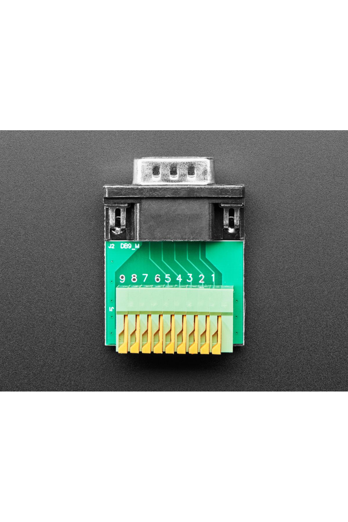 Adafruit-DE-9 (DB-9) male plug to spring terminal block adapter 4