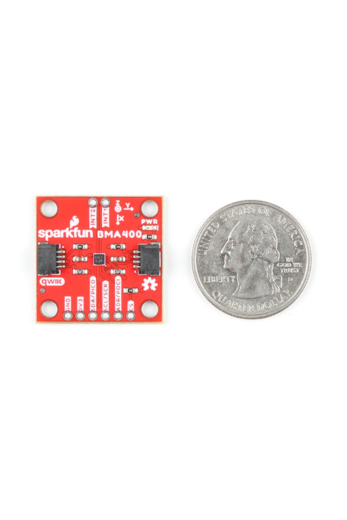 Sparkfun-Three-Axis Accelerometer Breakout - BMA400 (Qwiic) 4
