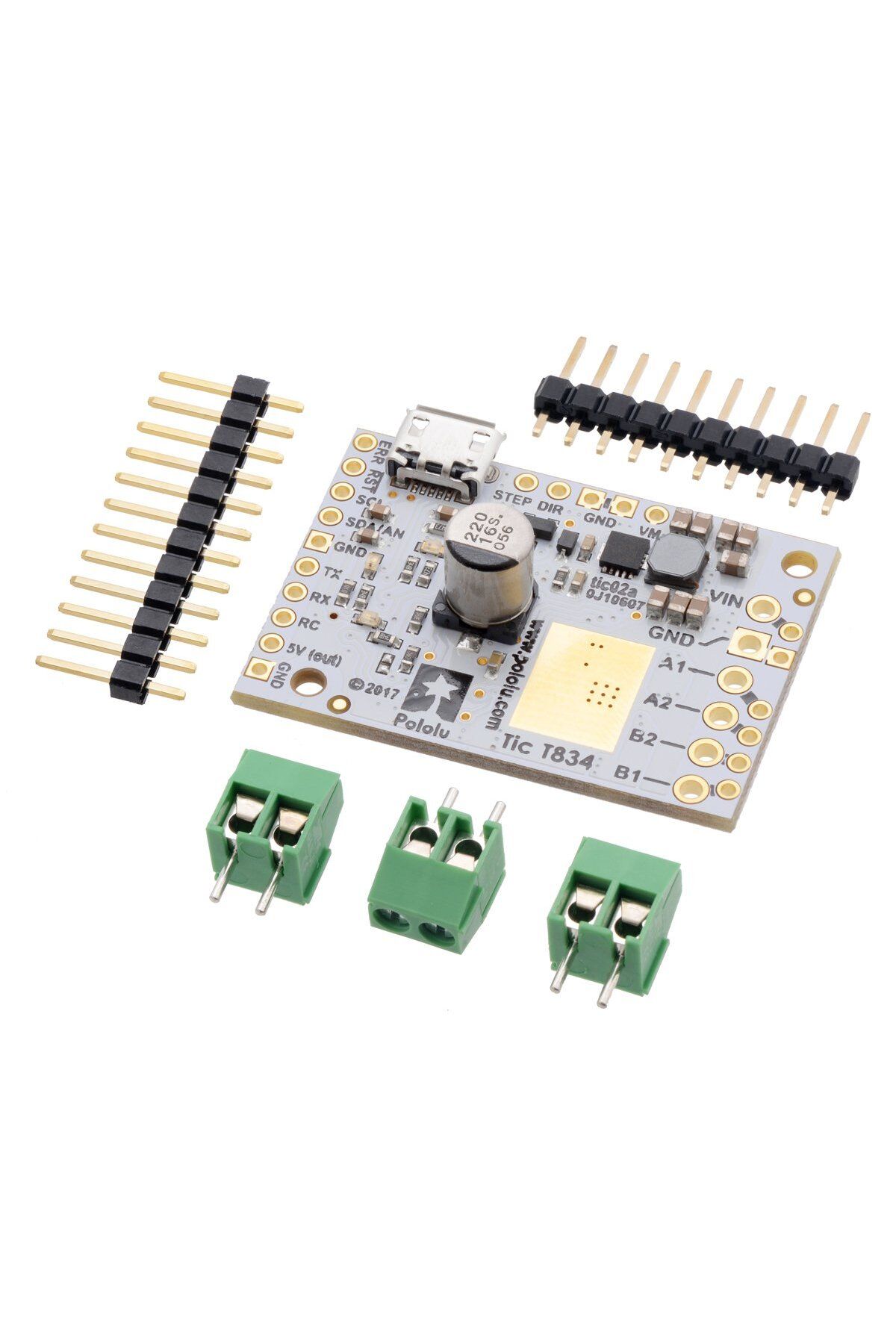 Pololu-Tic T834 USB Multi-Interface Stepper Motor Controller 1