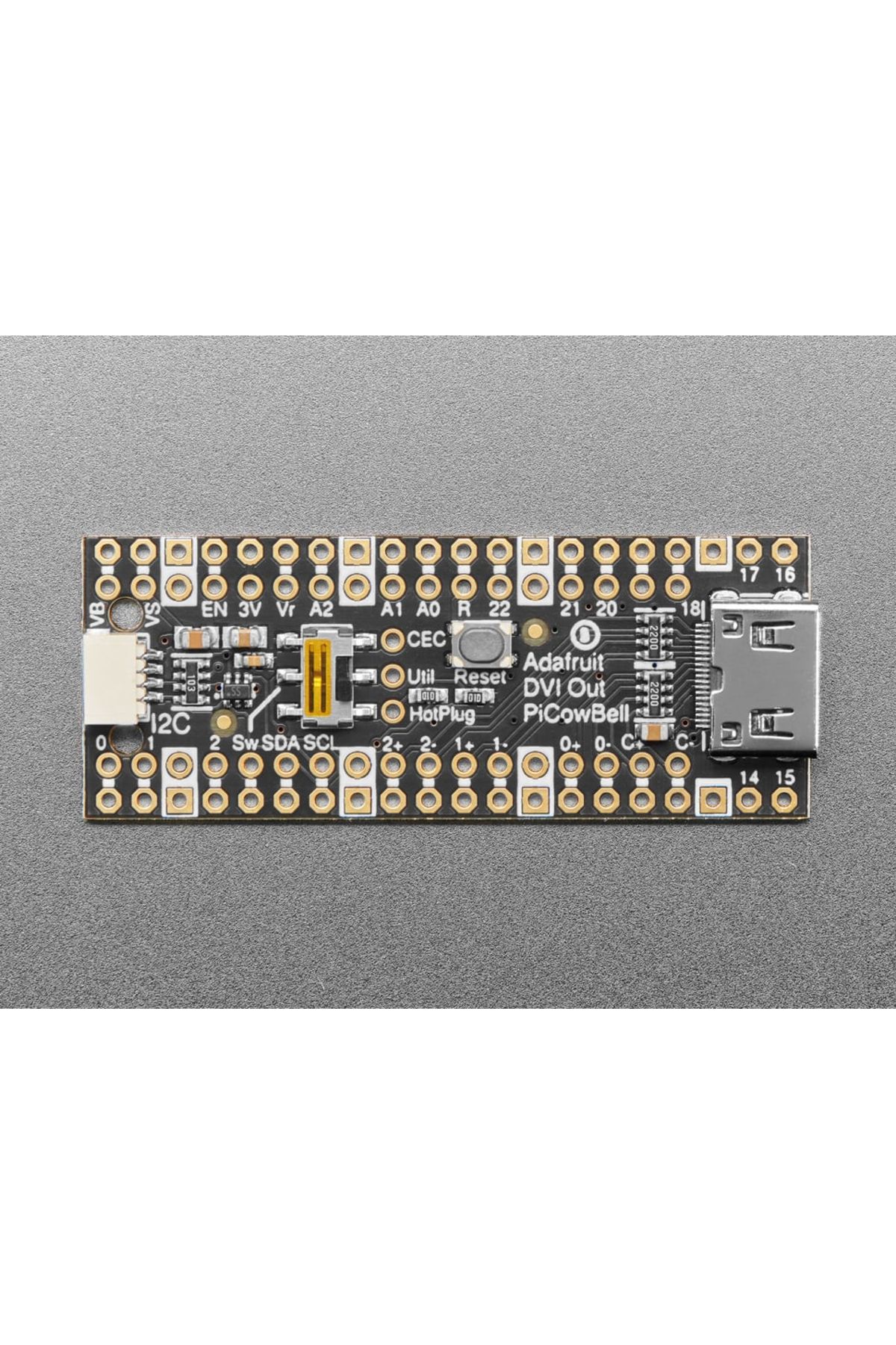 Adafruit-Picowbell Dvi Output For Pico - Works With Hdmi Display 2