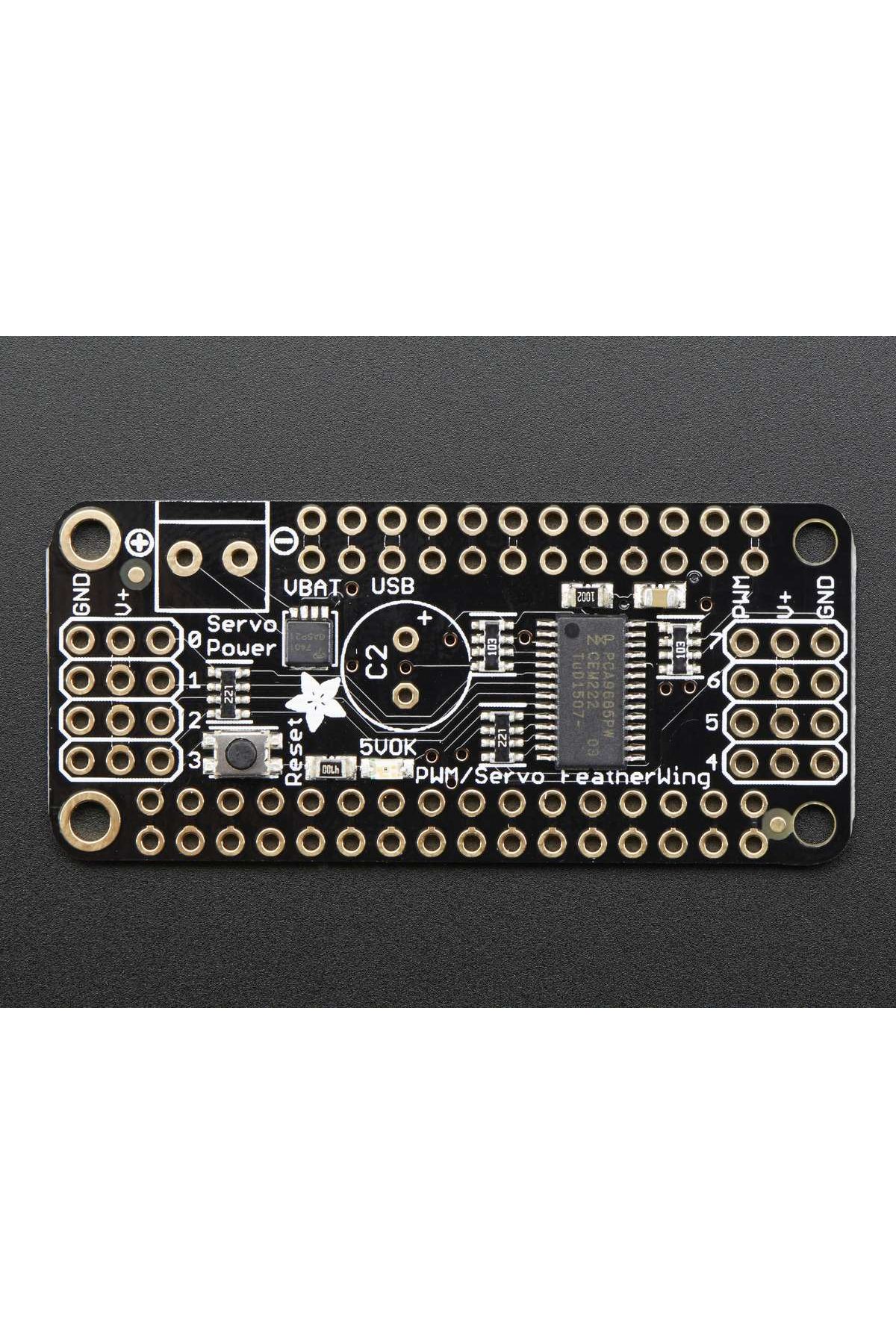 Adafruit-8-Channel PWM Shield for Feather 3