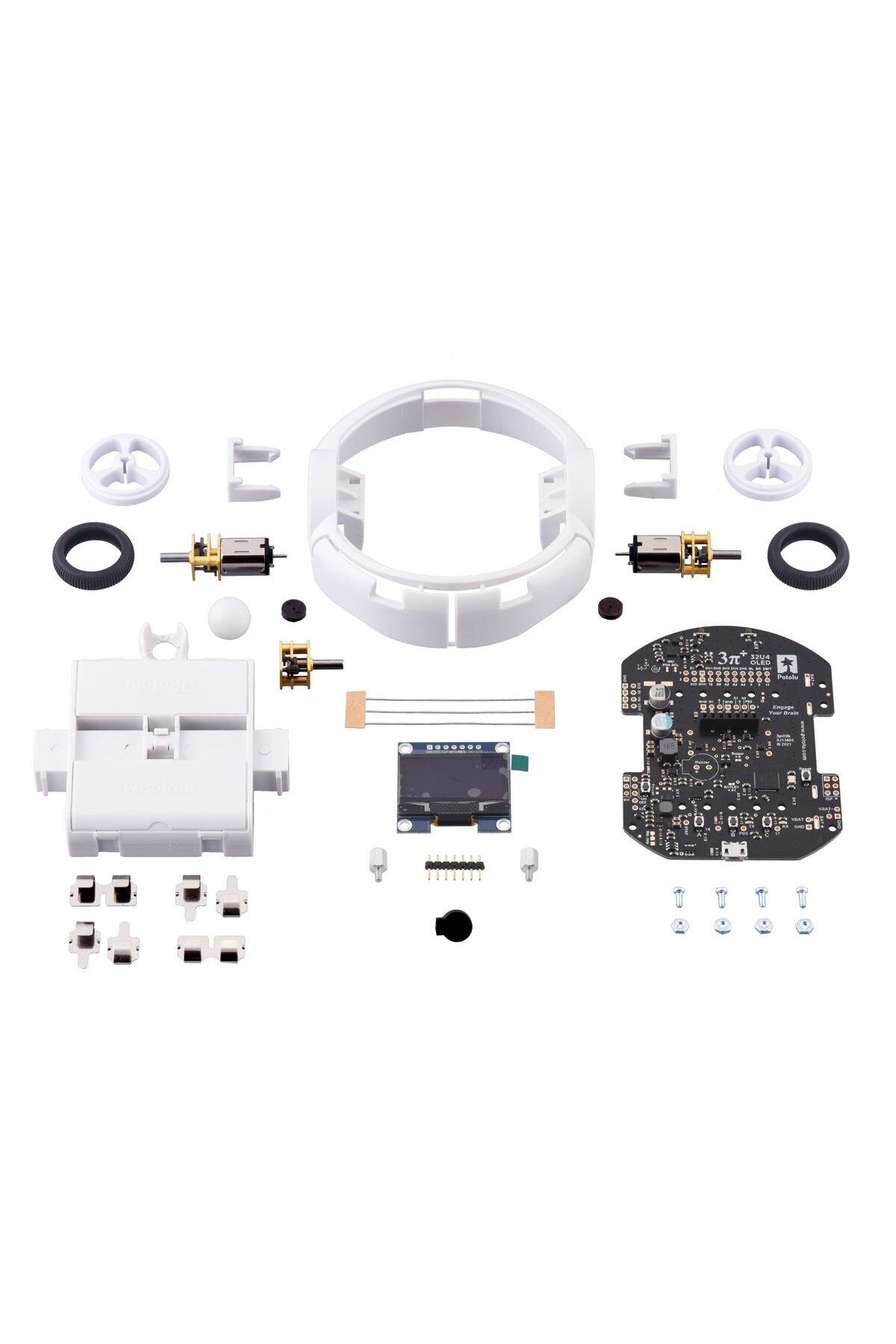 Pololu-3pi+ 32U4 OLED Robot - Hyper Edition (15:1 HPCB motors) 1