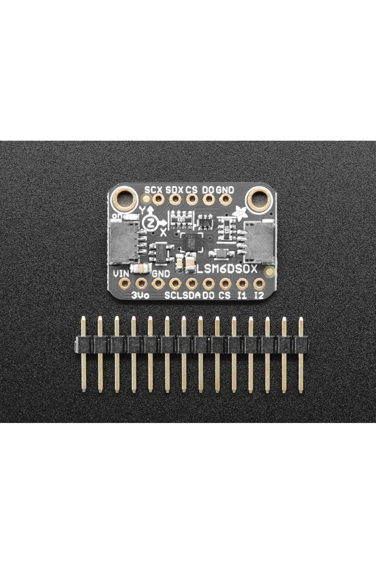 Adafruit-Breakout accelerometer and gyroscope Adafruit LSM6DSOX 6 DoF 4