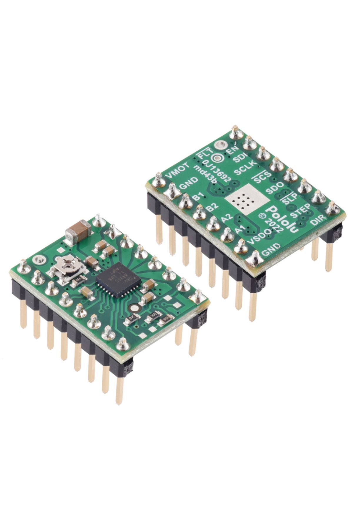 Pololu-DRV8434S SPI stepper motor driver breakout, potentiometer 5