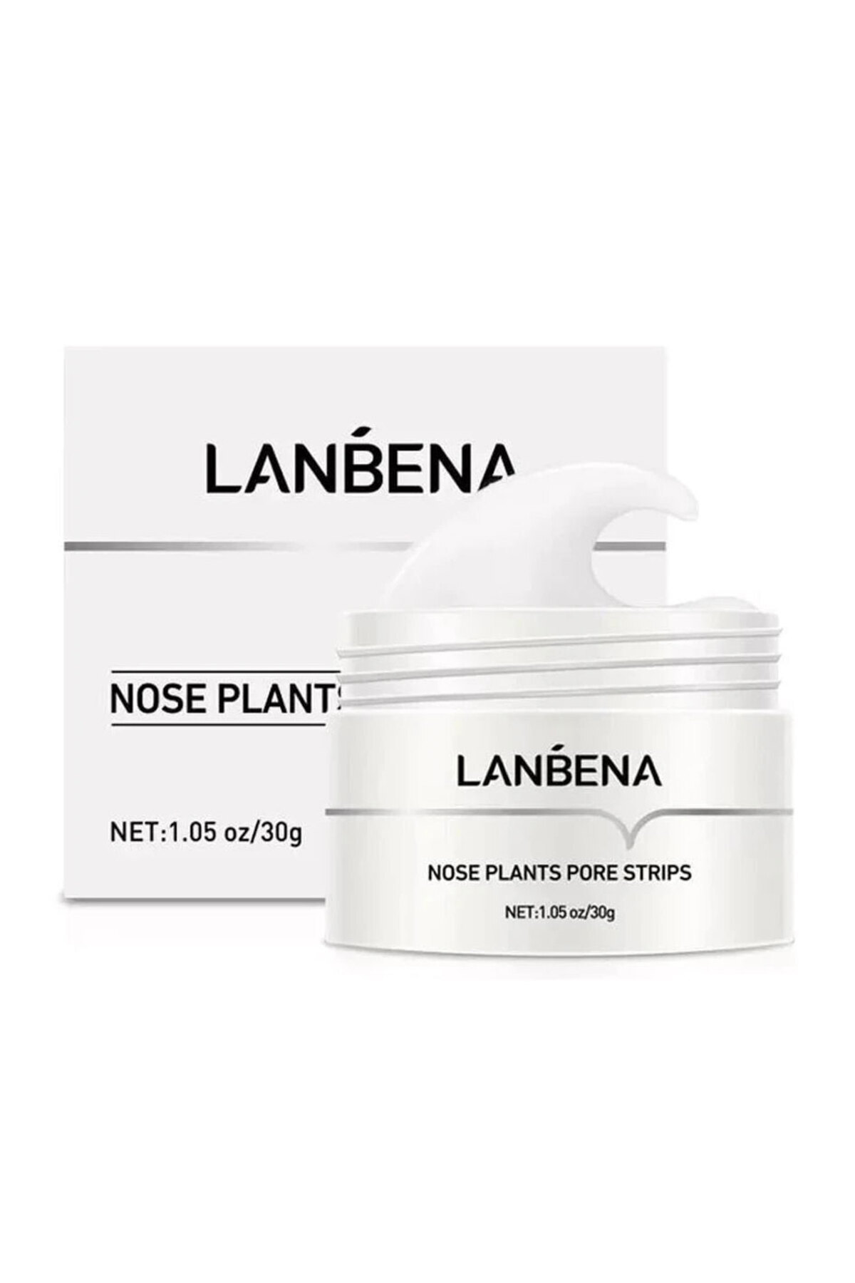 LANBENA Páska a maska ​​proti černým tečkám v nose - rostliny