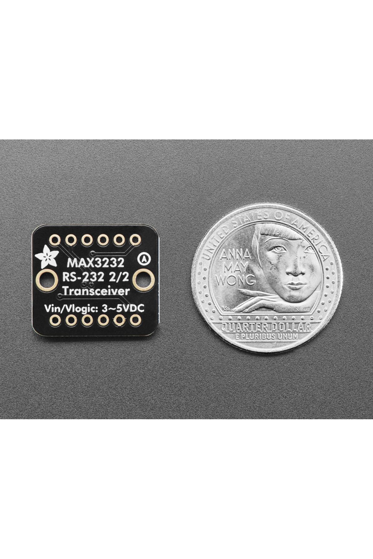 ROBOFUN-Adafruit RS232 Pal - Dual Channel UART to RS-232 Level Shifter - MAX3232E 4