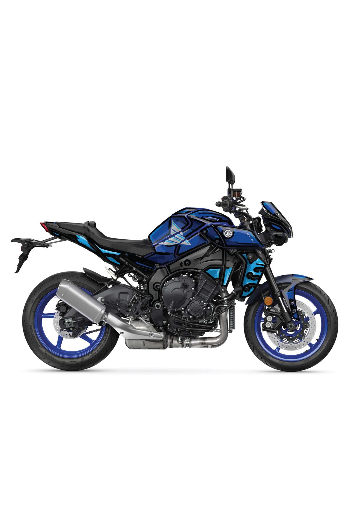 Run Grafik Shop YAMAHA MT 10 2021-2025 CRTOON KAPLAMA GRAFİK SET KİT