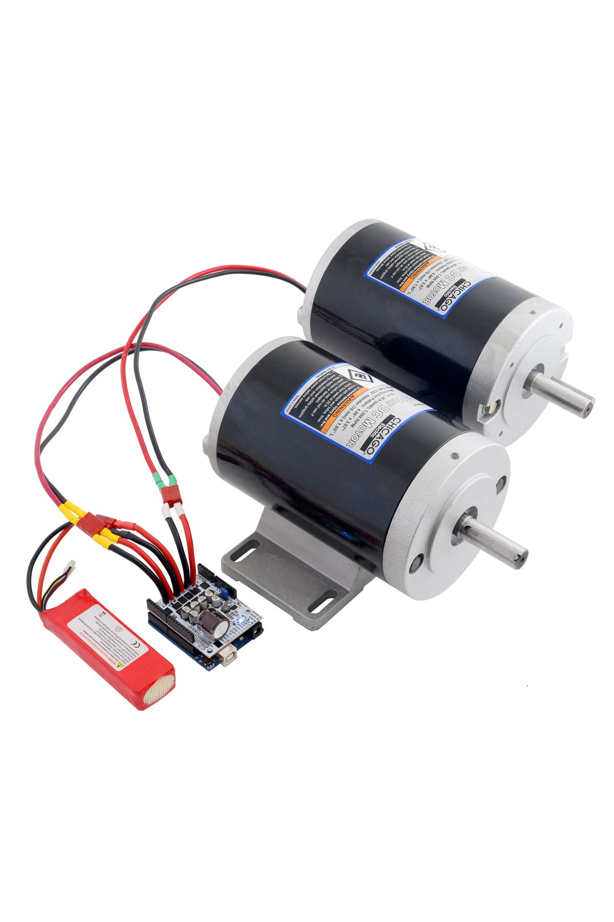 Pololu-Dual G2 High-Power Motor Driver 24v18 Shield for Arduino 3