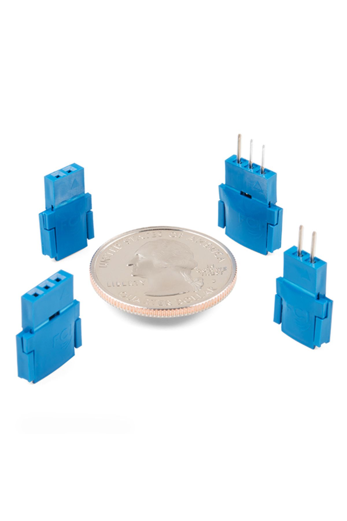 Sparkfun-Tata 2-position Clincher Amphenol FCI connector 4