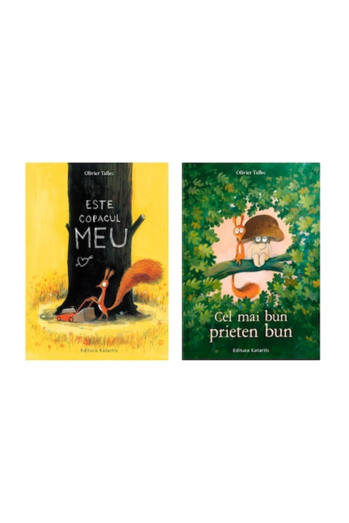 Editura Katartis-The Squirrel Collection, Set of 2 books, Better Together, Olivier Tallec 1