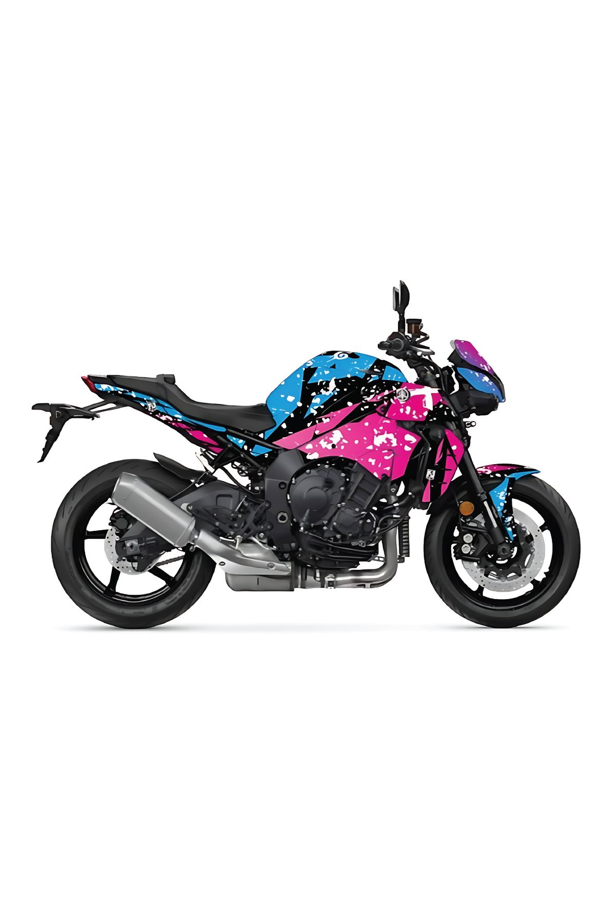 Run Grafik Shop YAMAHA MT 10 2021-2025 MİXED KAPLAMA GRAFİK SET KİT