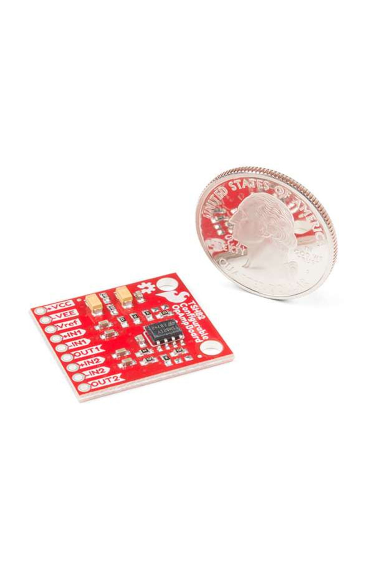 Sparkfun-TSH82 configurable OpAmp board 4