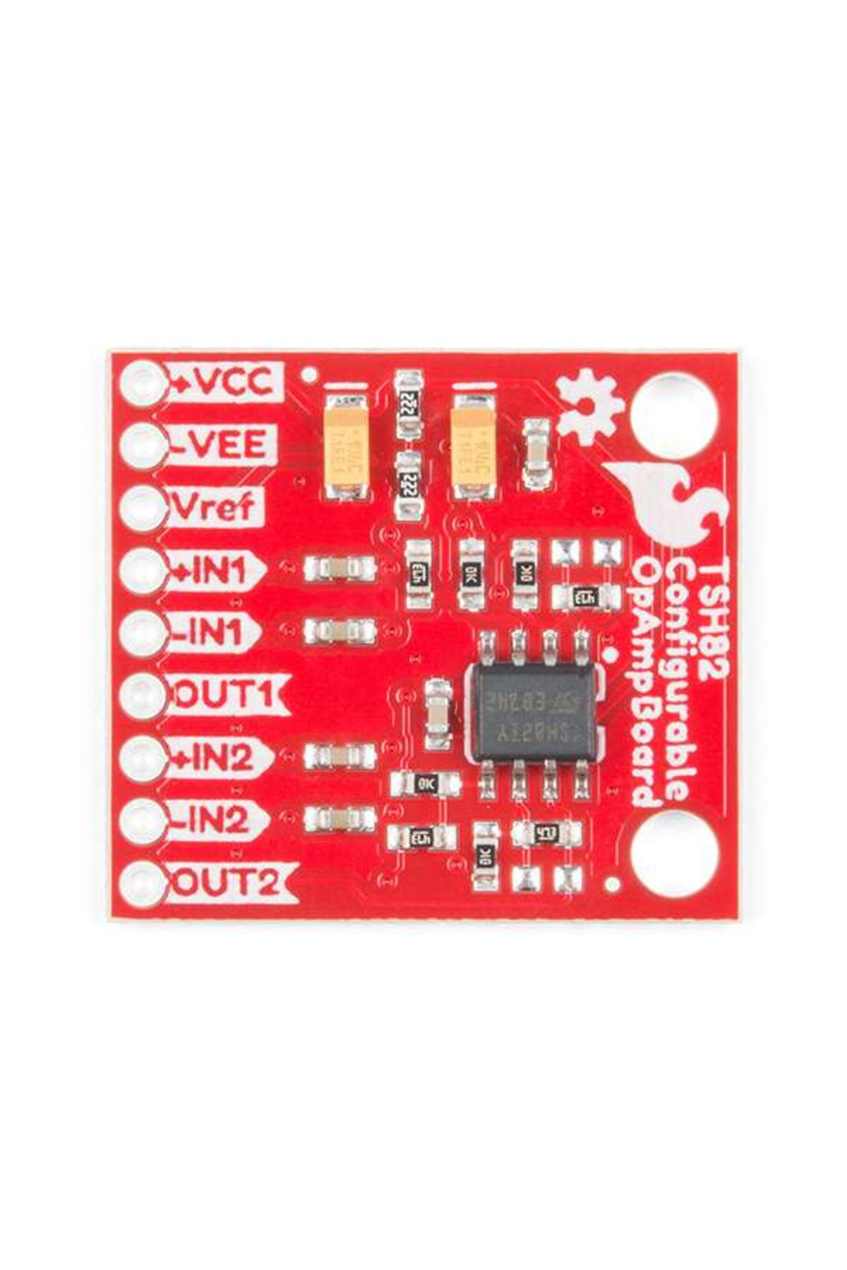 Sparkfun-TSH82 configurable OpAmp board 2