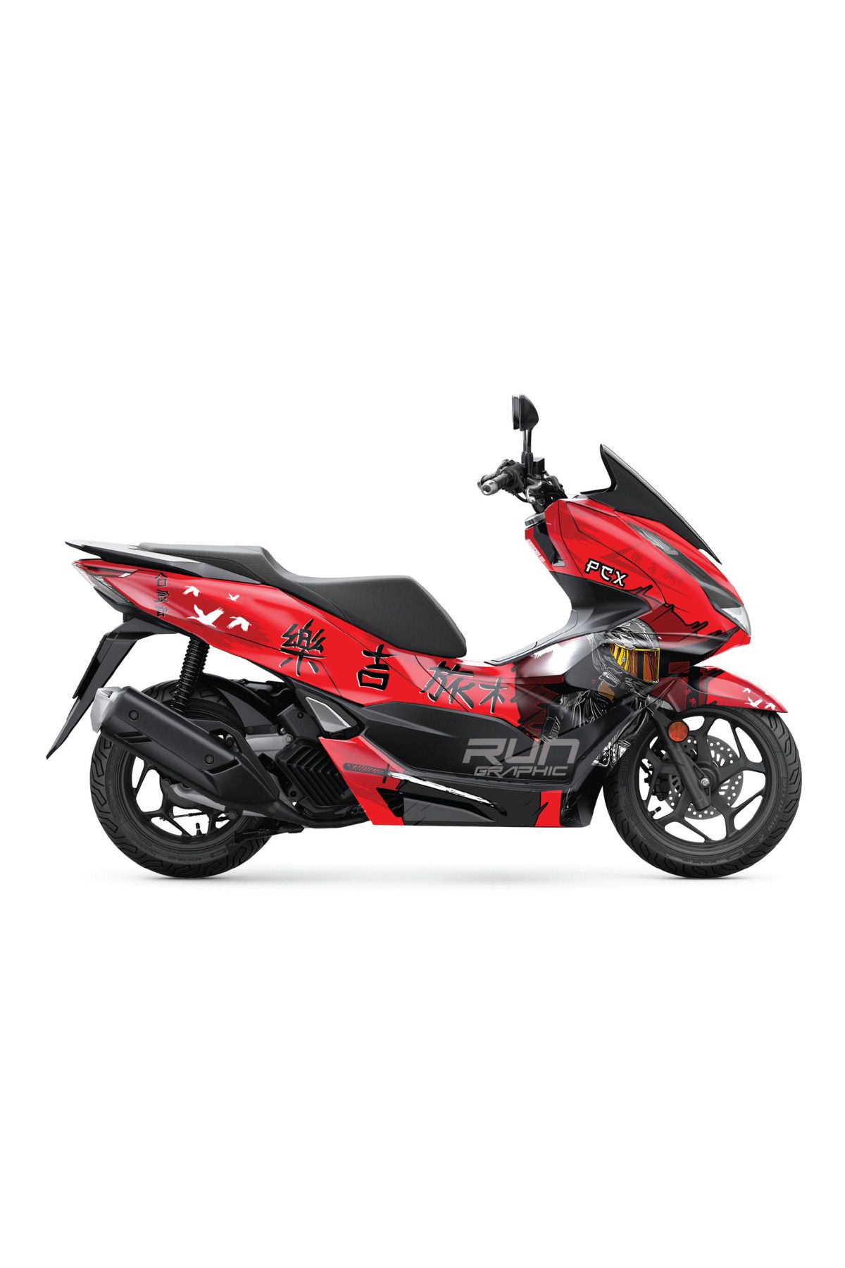 Run Grafik Shop HONDA PCX 2021-2024 JAPAN KAPLAMA GRAFİK SETİ KİT