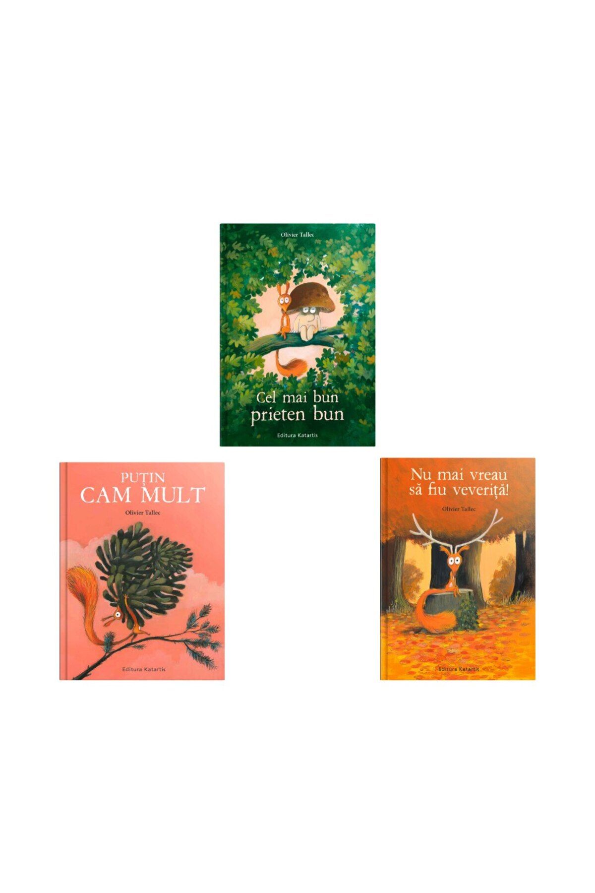 Editura Katartis-The Squirrel Collection, Set of 3 books, Three Squirrel States 4