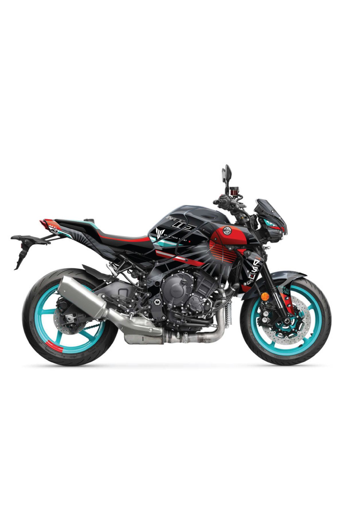 Run Grafik Shop YAMAHA MT 10 2021-2025 JAPAN KAPLAMA GRAFİK SET KİT