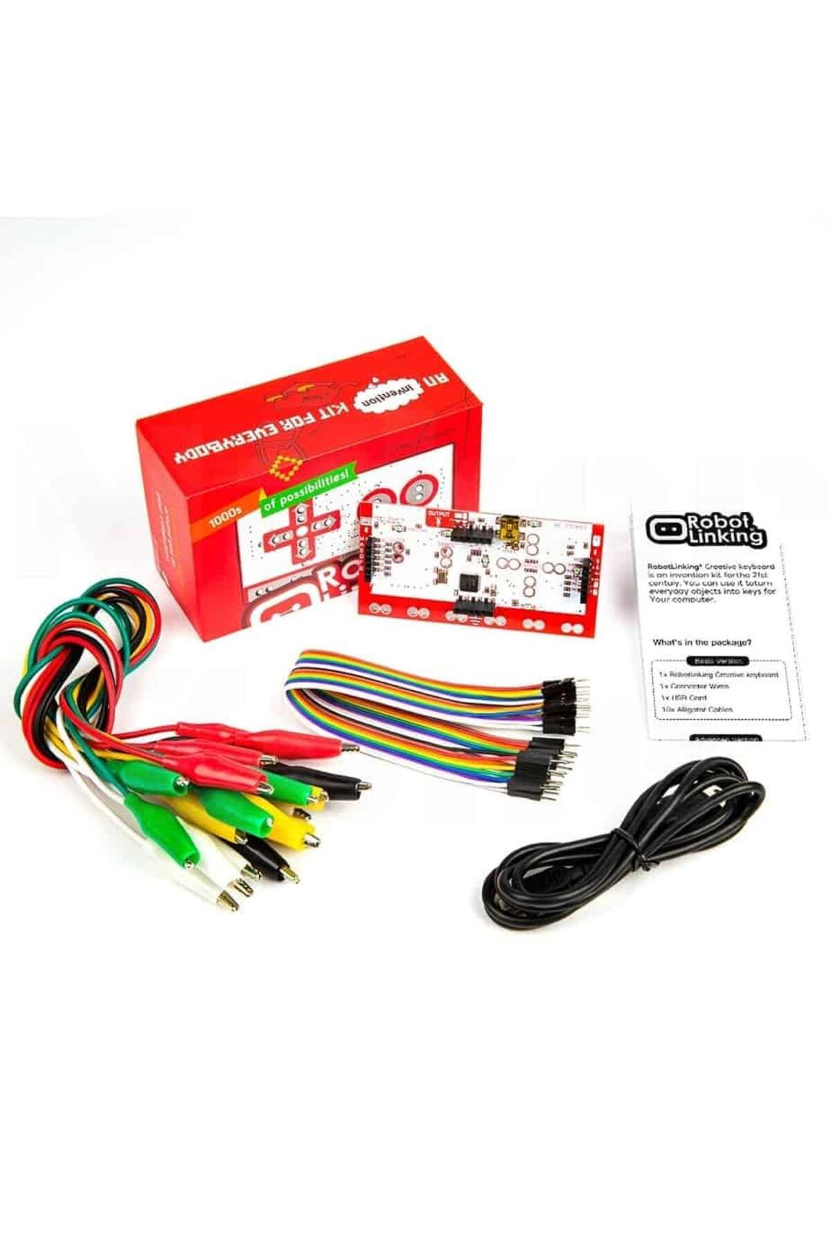 ROBOFUN-CreativeKeyboard Robotlinking Kit (Makey Makey compatible) 3