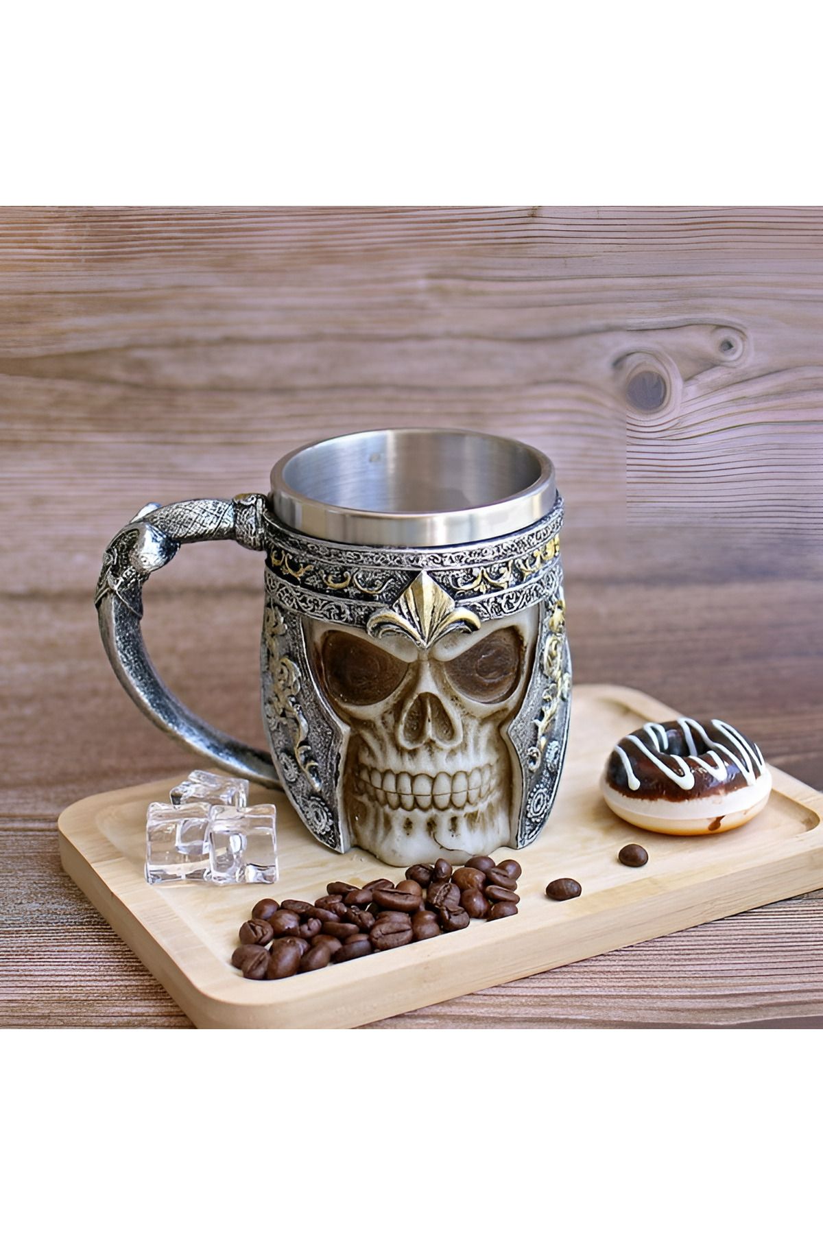 Wolawood-Special Production 3D Dimensional Stainless Steel Inner Mug Cup Vip Design Water Coffee Tea Decorative Gift 3