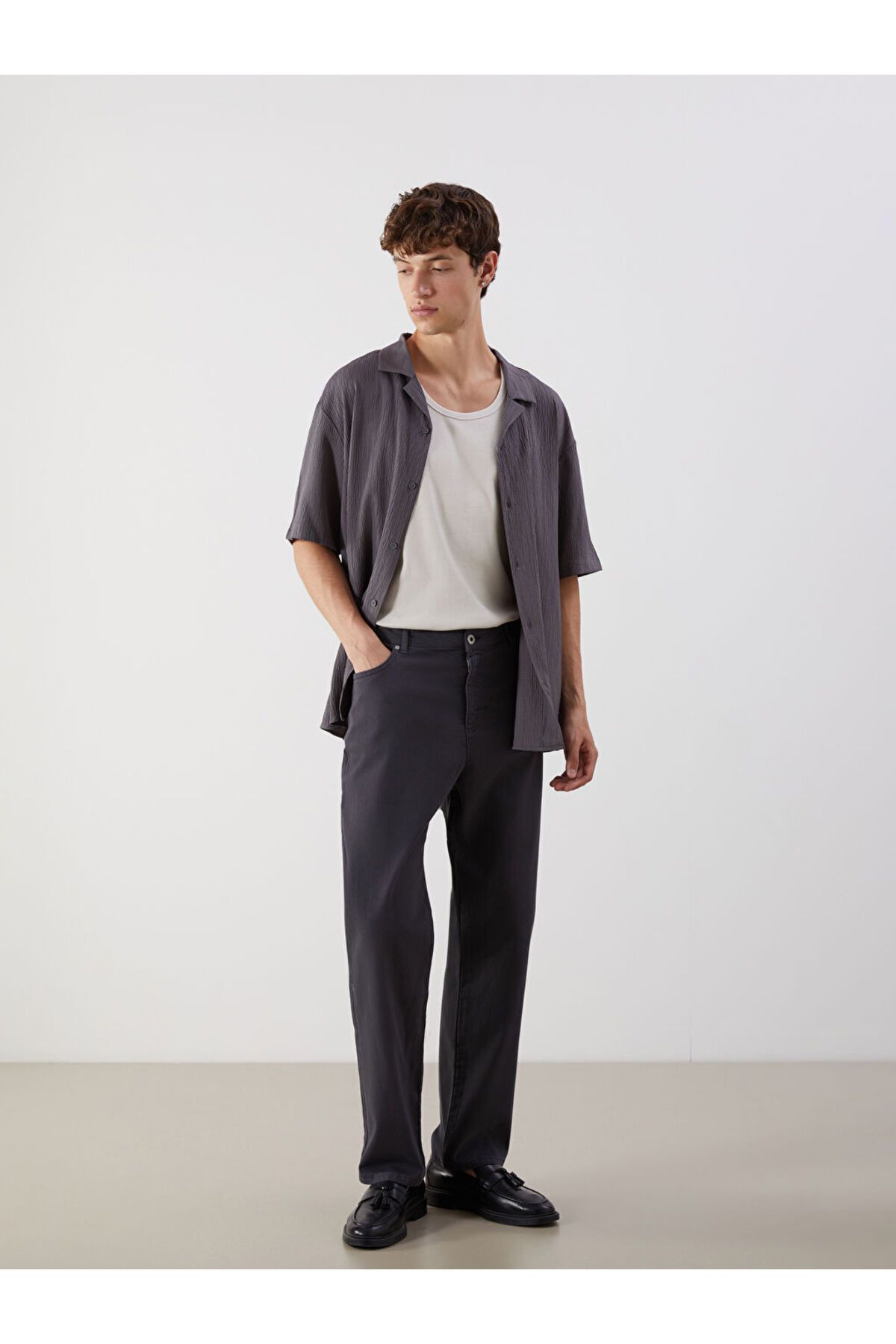 LC Waikiki Slim Fit Gabardin Erkek Pantolon