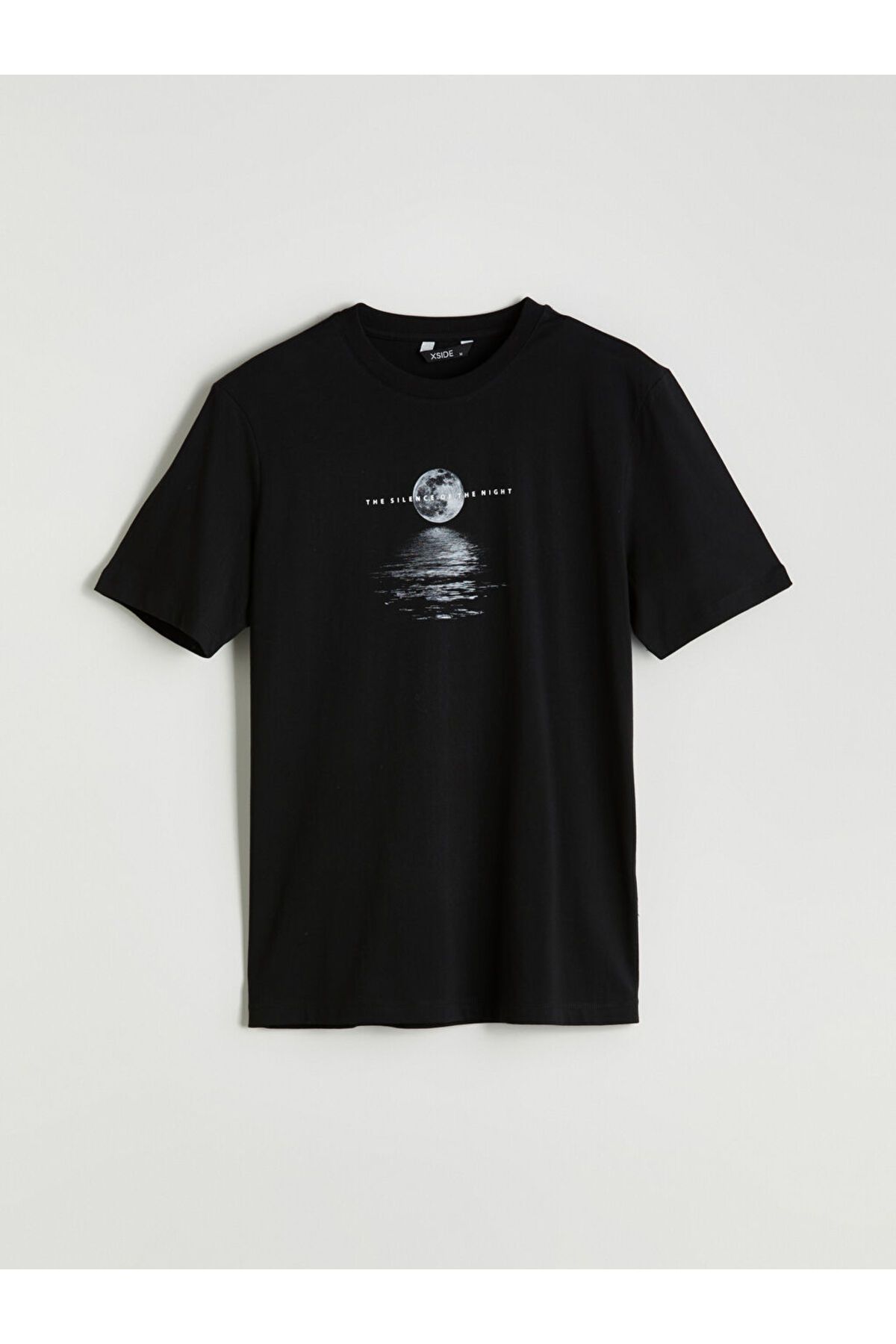 LC Waikiki-New Season Crew Neck εμπριμέ χτενισμένο βαμβακερό ανδρικό Tisort - S5QD53Z8 5