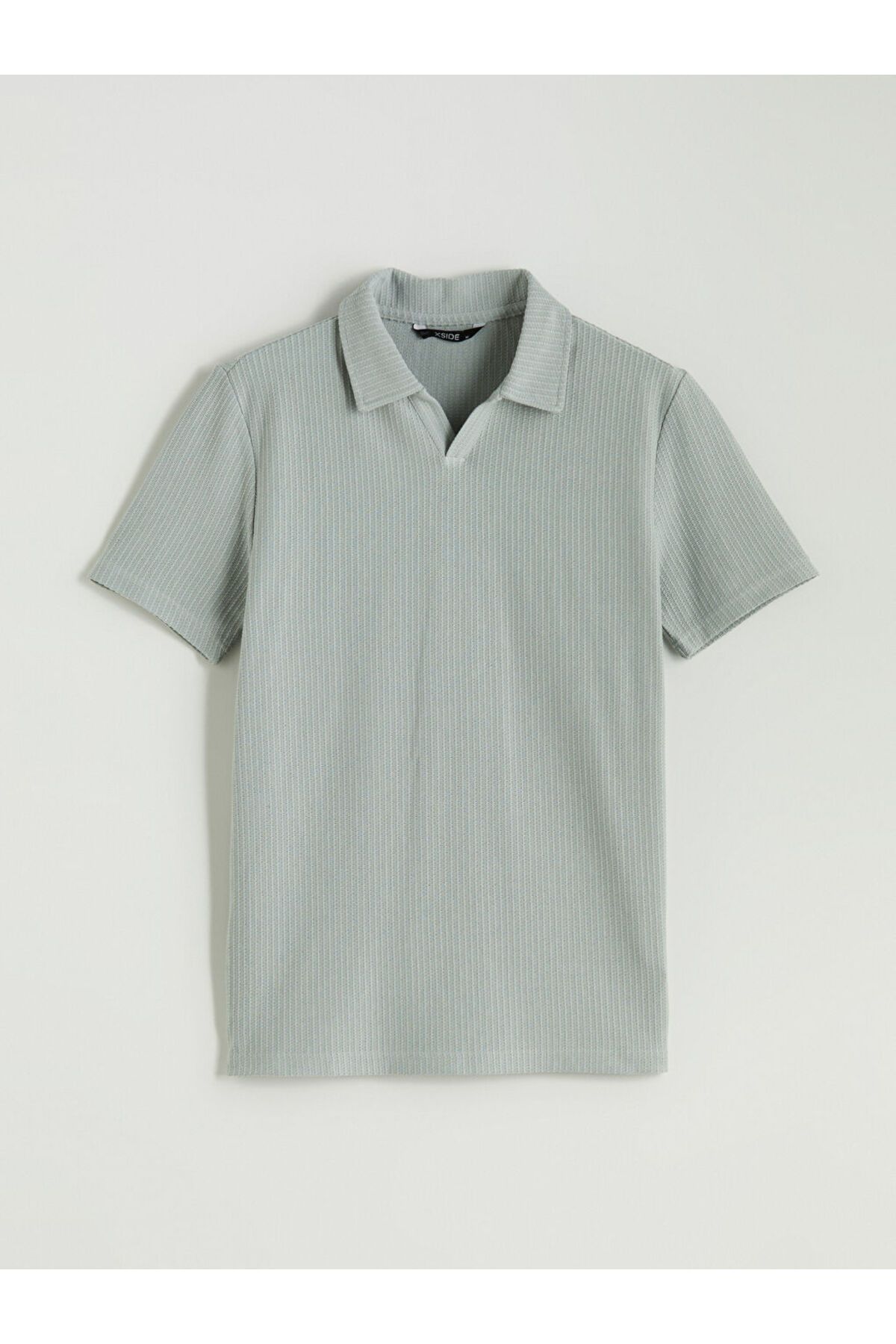 LC Waikiki XSIDE Yeşil Polo Yaka Erkek Dokulu Tişört
