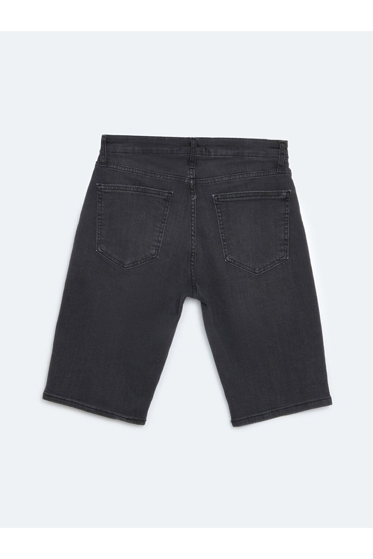 LC Waikiki-Ανδρικό τζιν σορτς Standard Fit 6