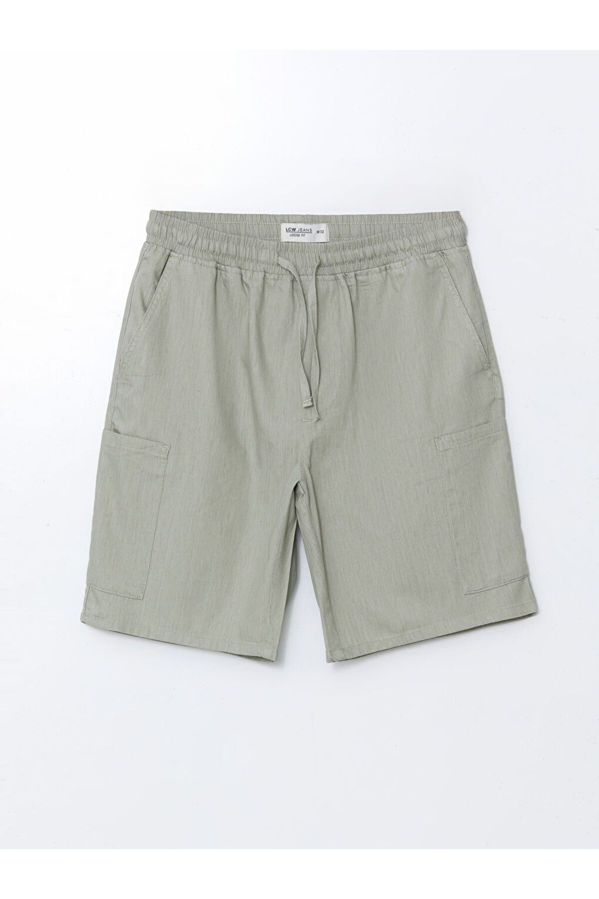 LC Waikiki-Sparkling Selections from Shining Store |   Jeans Khaki Comfortable Fit Men's Jean Shorts 5