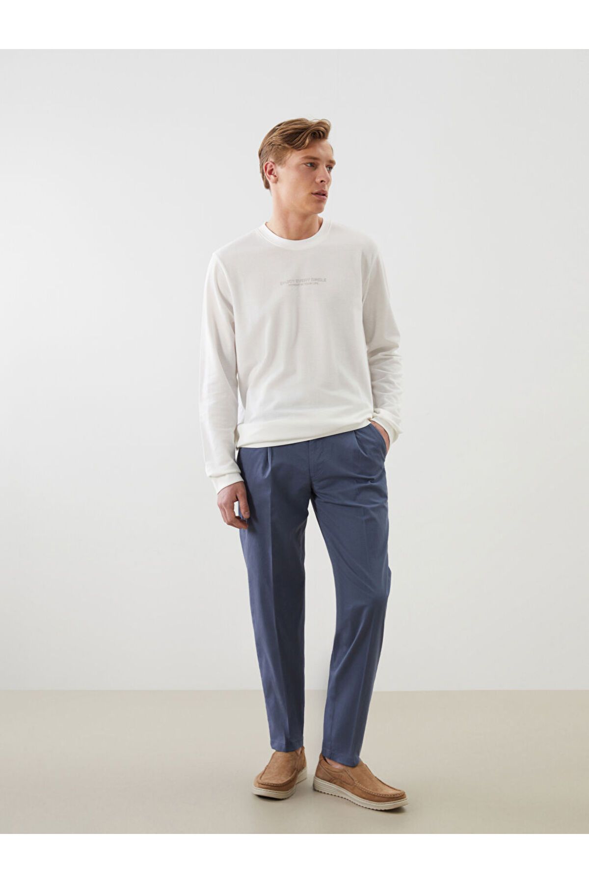 LC Waikiki Standart Kalıp Gabardin Erkek Chino Pantolon