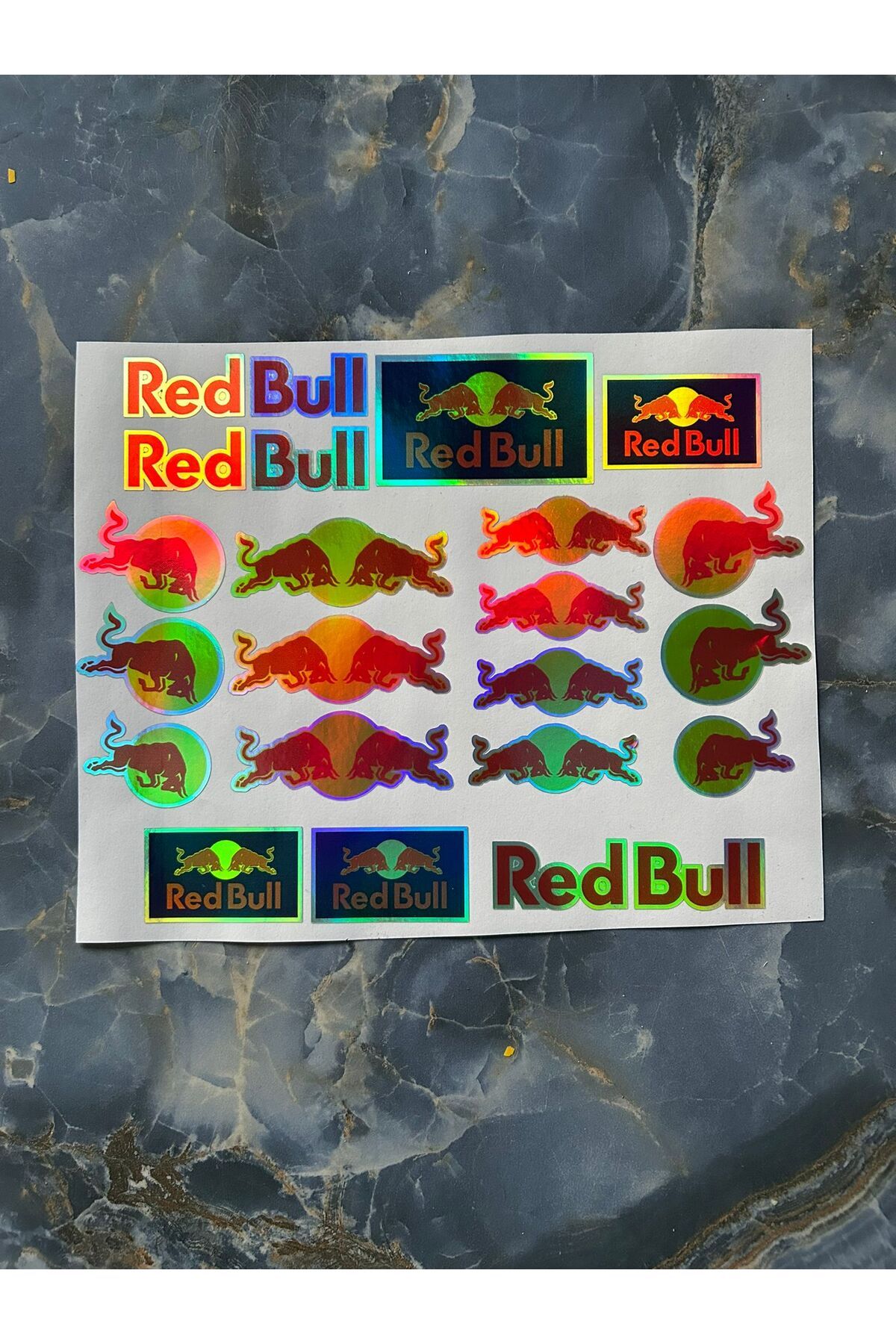 shop Redbul motor bisiklet sticker seti