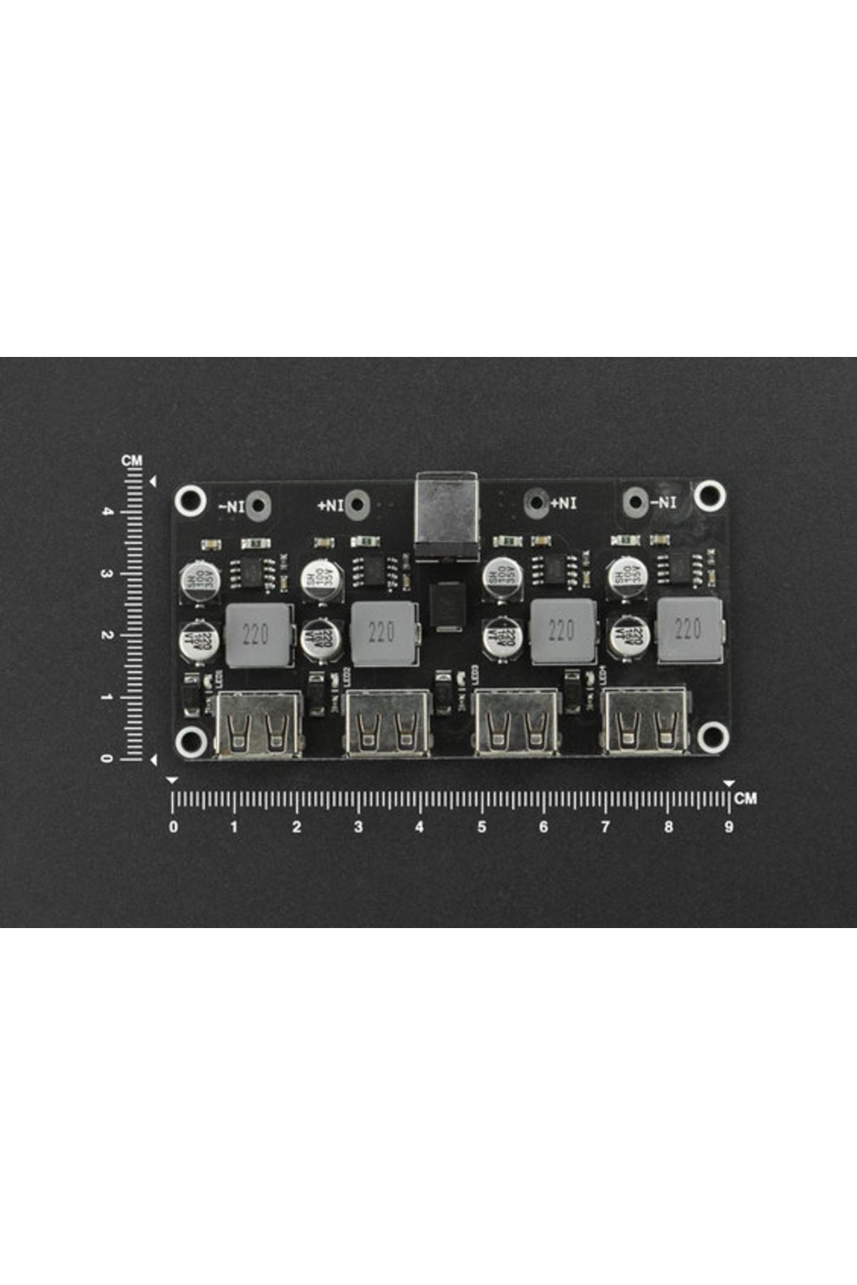 ROBOFUN-DF Robot buck module fast charging with 4 USBs 2
