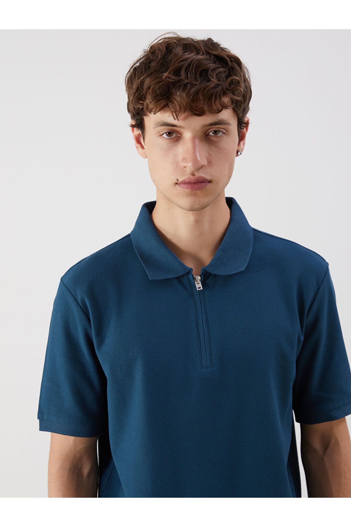 LC Waikiki XSIDE Petrol Polo Yaka Erkek Tişört