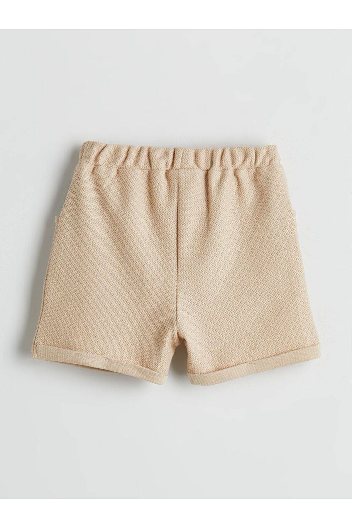 LC Waikiki-Sparkling Selections from Shining Store |   Orange Elastic Waist Basic Baby Boy Shorts Pack of 2 3
