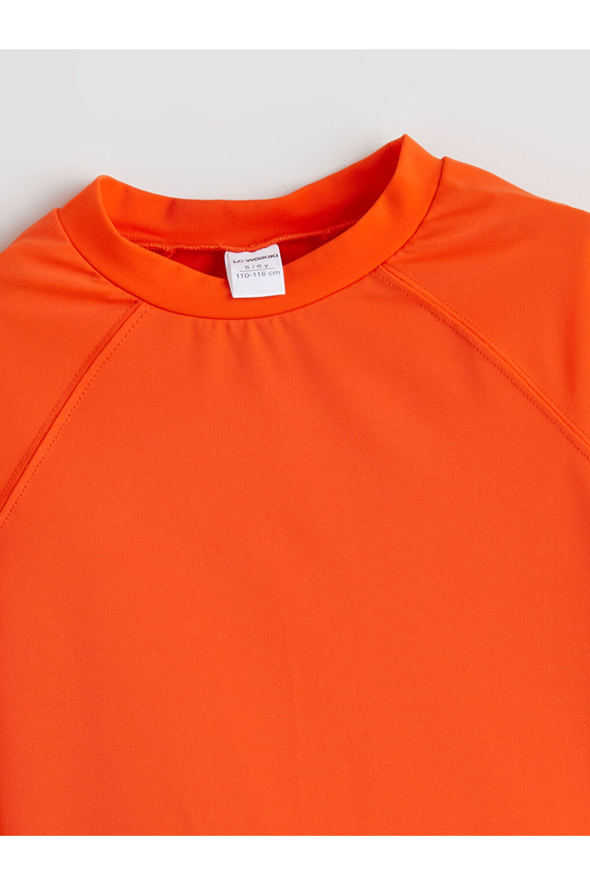 LC Waikiki Turuncu UV Korumalı Erkek Çocuk Yüzme Giyim Üst fotoğrafı 2 (önizleme)