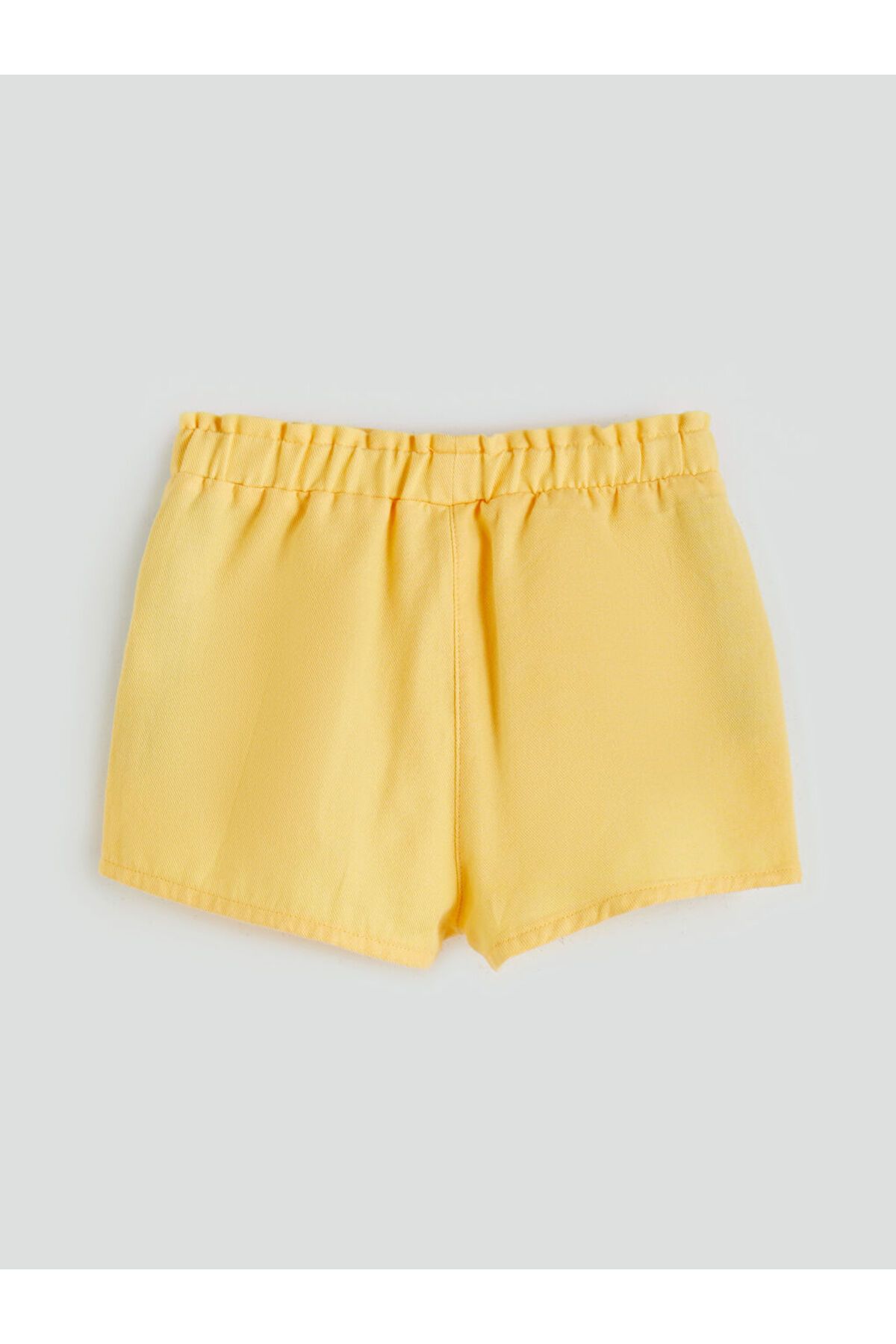 LC Waikiki-Sparkling Selections from Shining Store |   Sari Beli Elasticated Gabardine Baby Girl Shorts 2