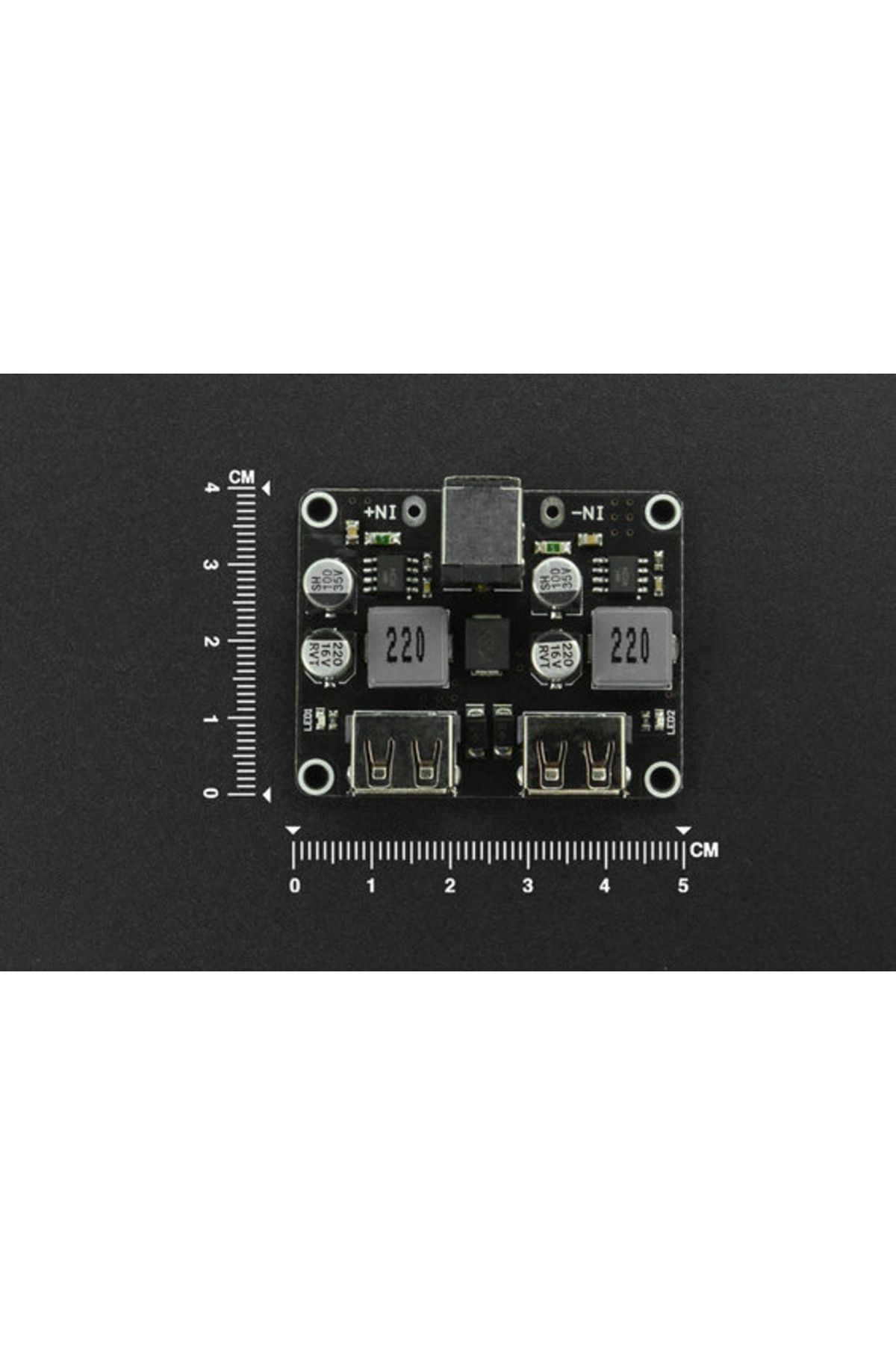 ROBOFUN-DF Robot buck module fast charging with 2 USBs 2