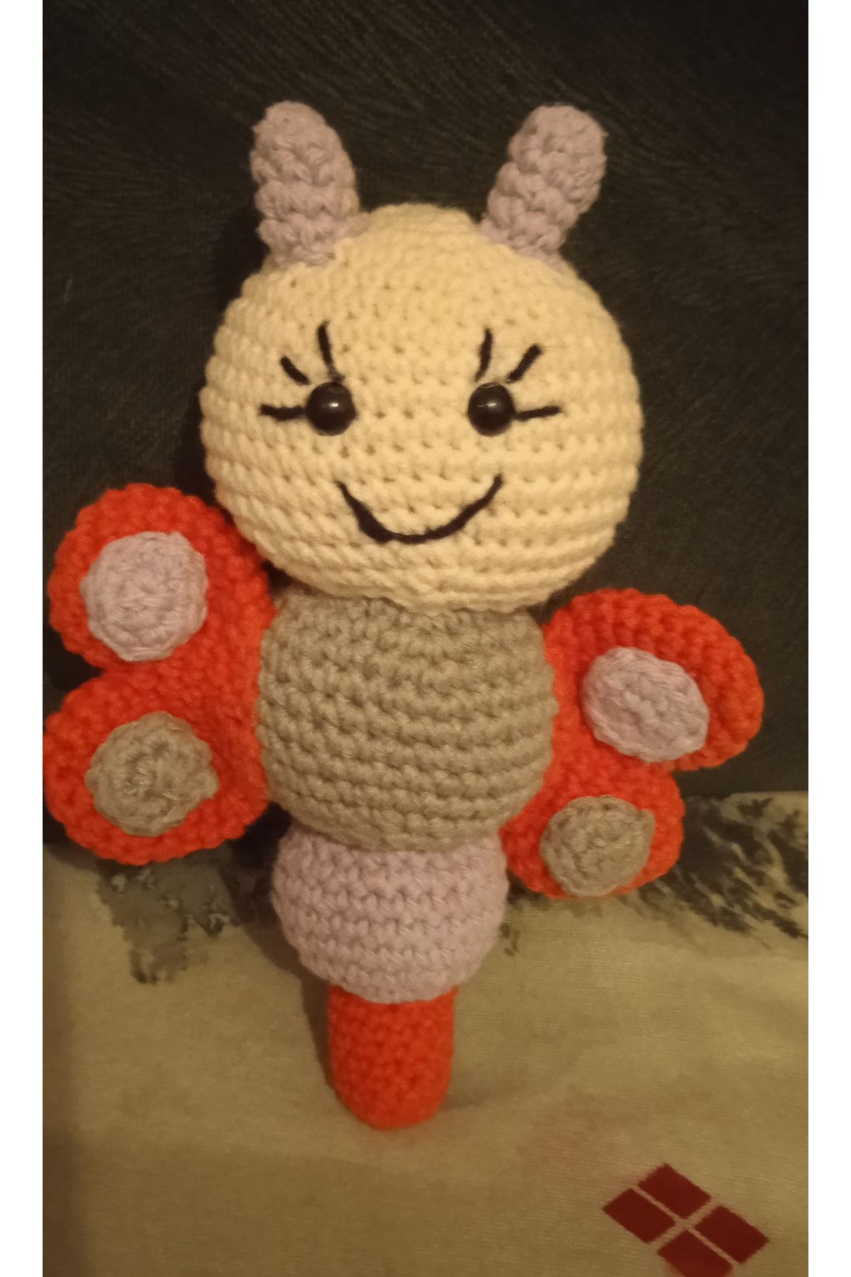 demila Amigurumi Oyuncak Tırtıl
