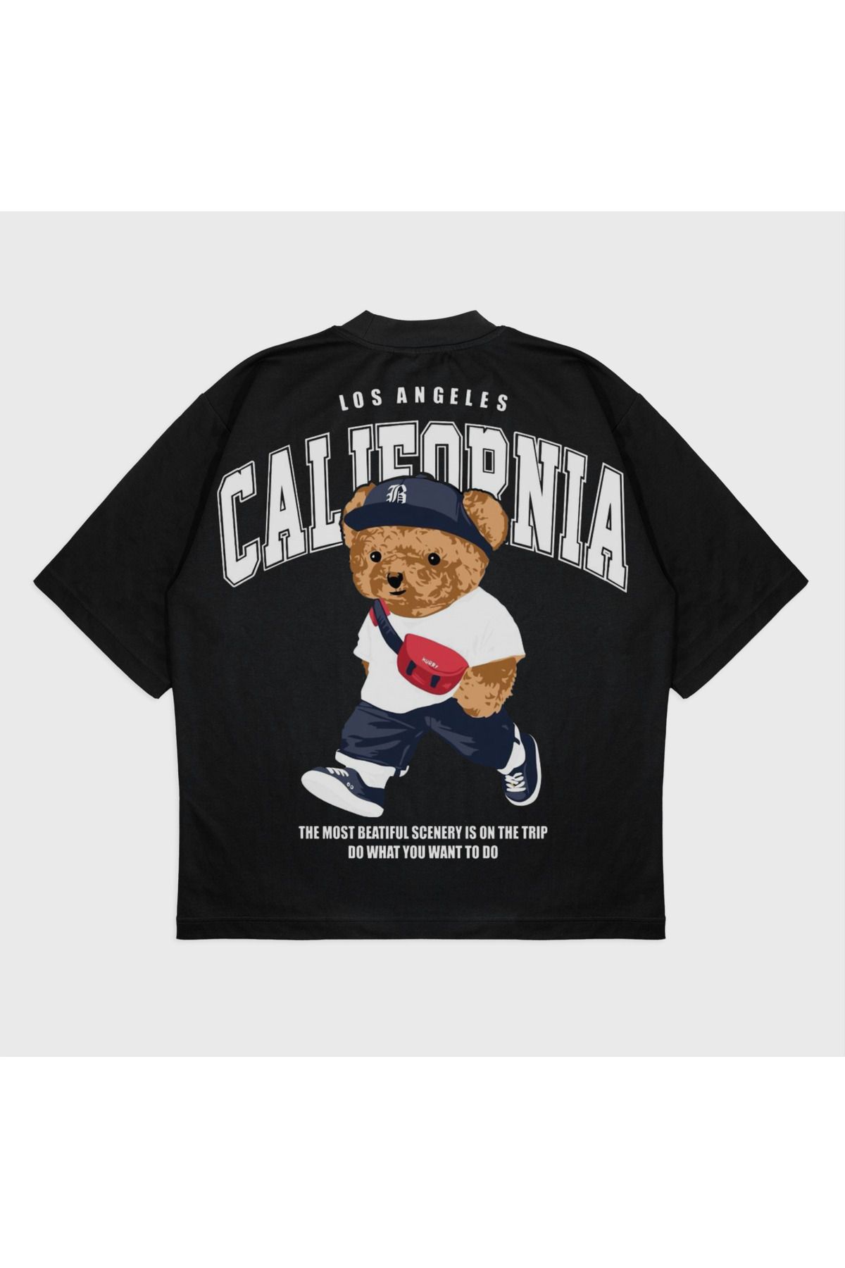 PAİN 'Calıfornıa Bear' UNİSEX T-SHIRT