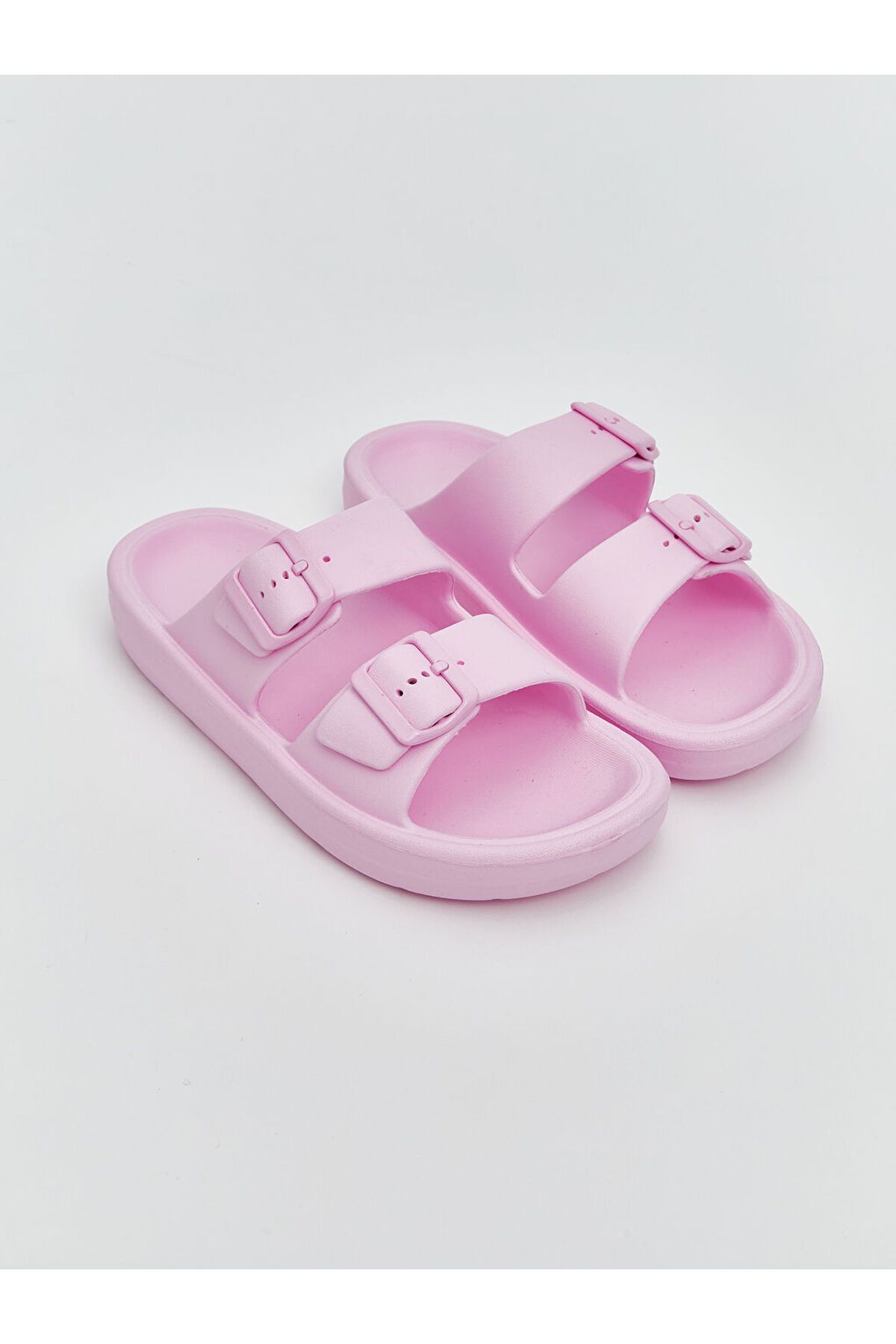 LC Waikiki LCW STEPS Pembe Çift Bantlı Kız Çocuk Terlik