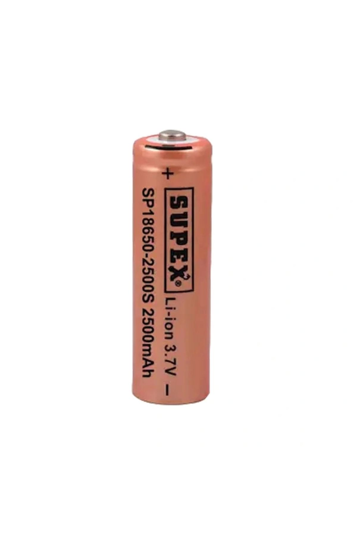 ALFA AKSESUAR 03 Supex 18650-2500s 3.7v 2500 Mah Başlı Lı-ıon Pil