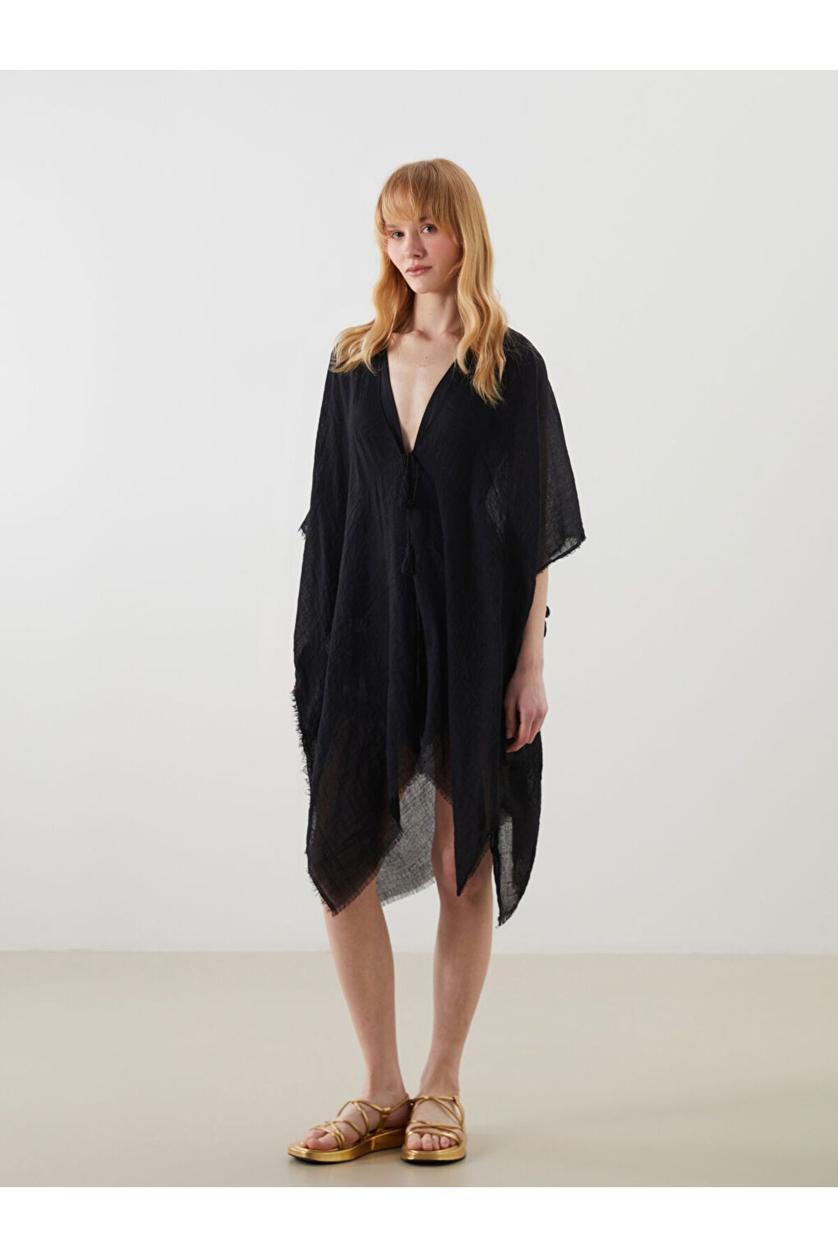 LC Waikiki Şal Yaka Kadın Kimono