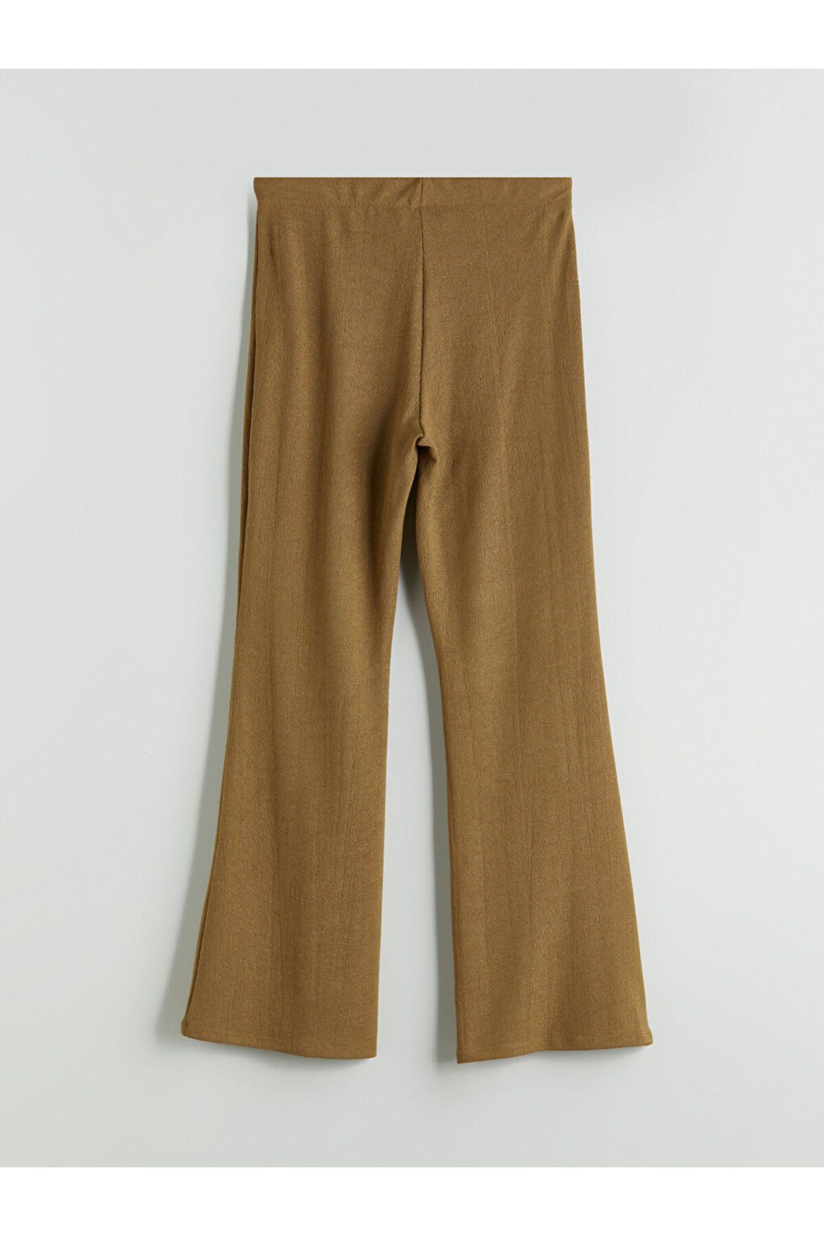 LC Waikiki-New Season Women's Textured Trousers with Elastic Waist - S5Nr09Z8 6