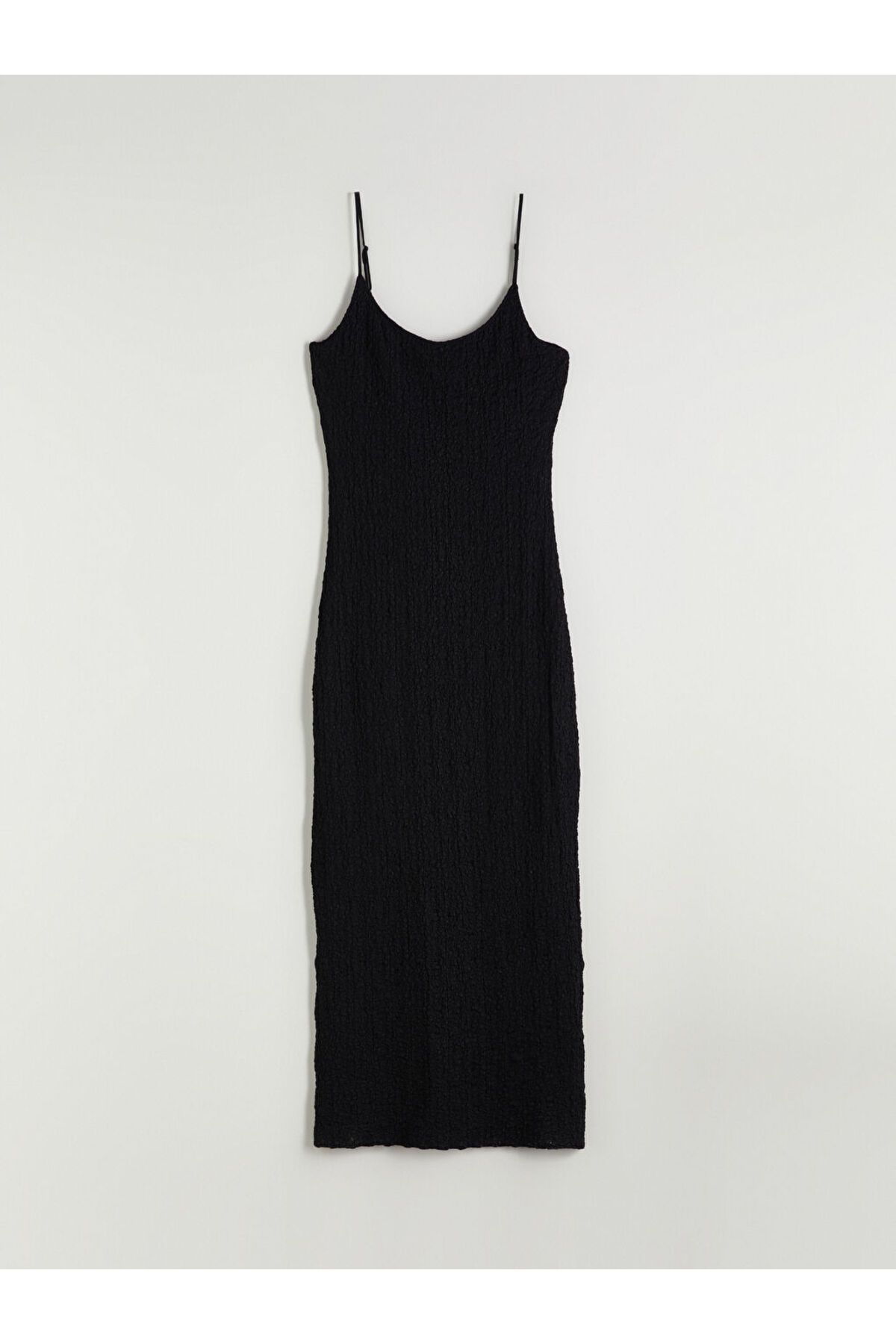 LC Waikiki LCW U Yaka Dokulu Bodycon Elbise
