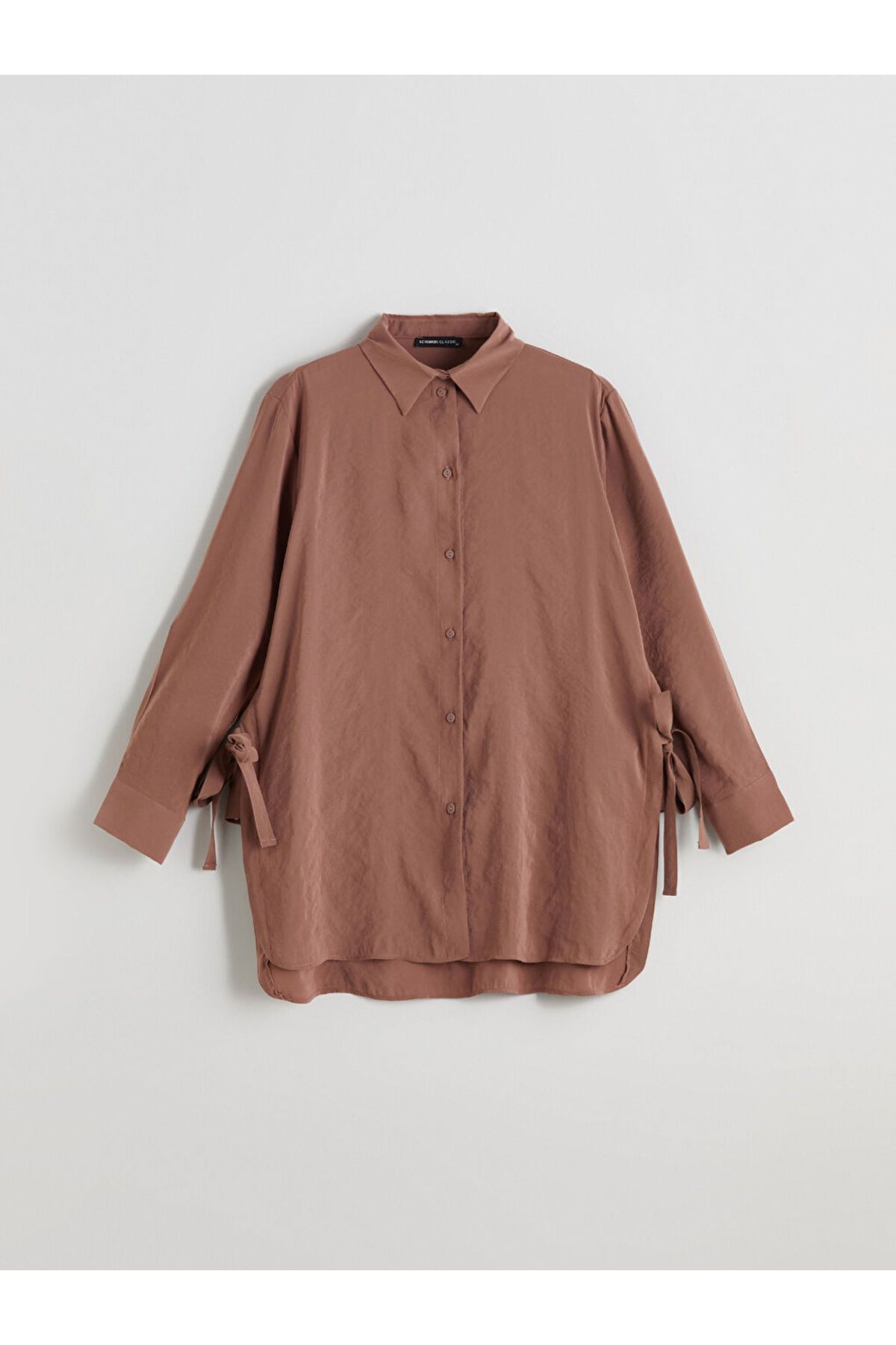LC Waikiki Oversize Modal Karışımlı Kadın Gömlek Tunik