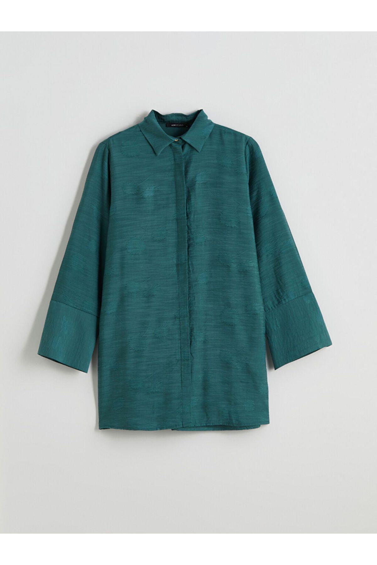 LC Waikiki Desenli Oversize Kadın Gömlek Tunik