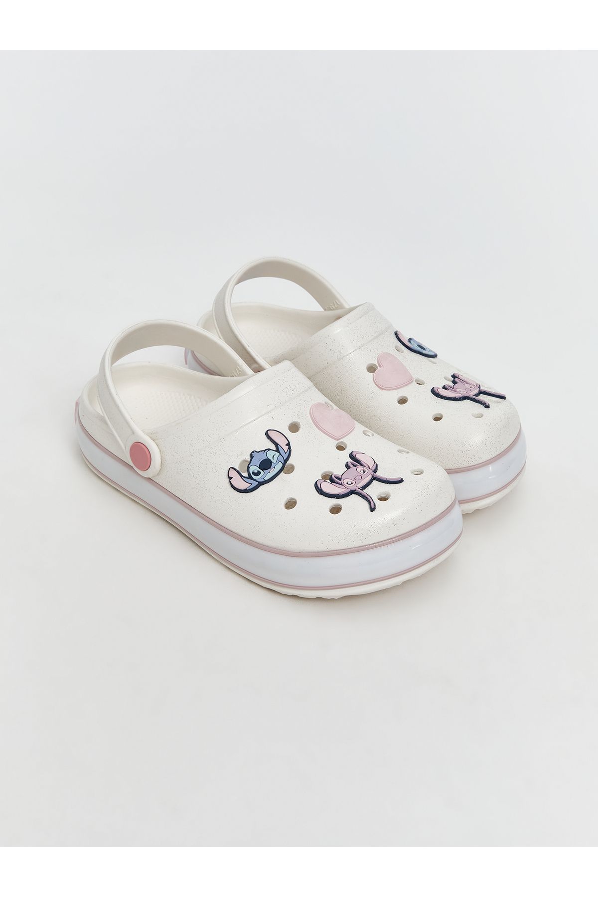 LC Waikiki Lilo ve Stitch Baskılı Kız Çocuk Plaj Sandaleti