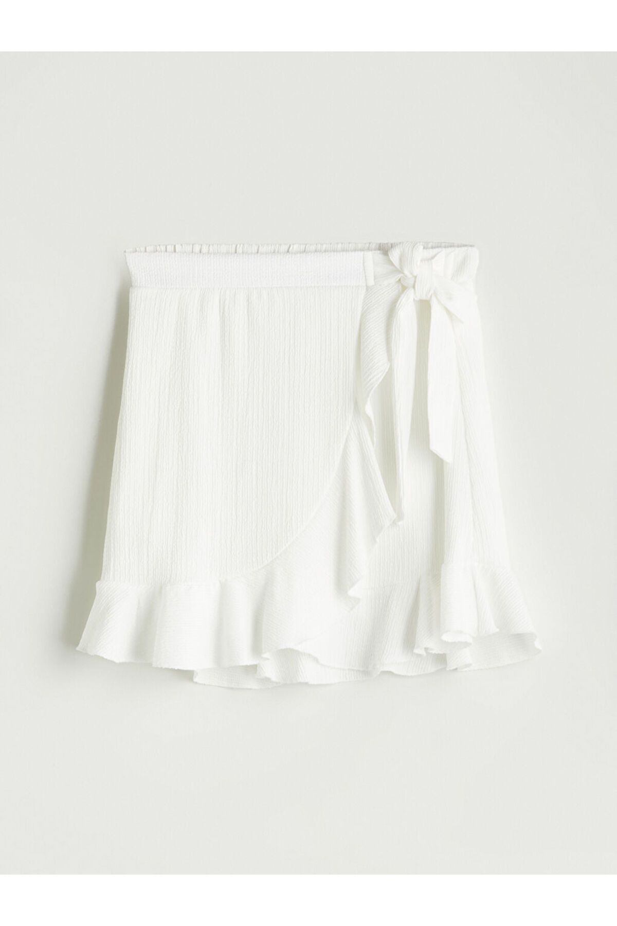 LC Waikiki-Ruffled Mini Skirt with Elastic Waist 5