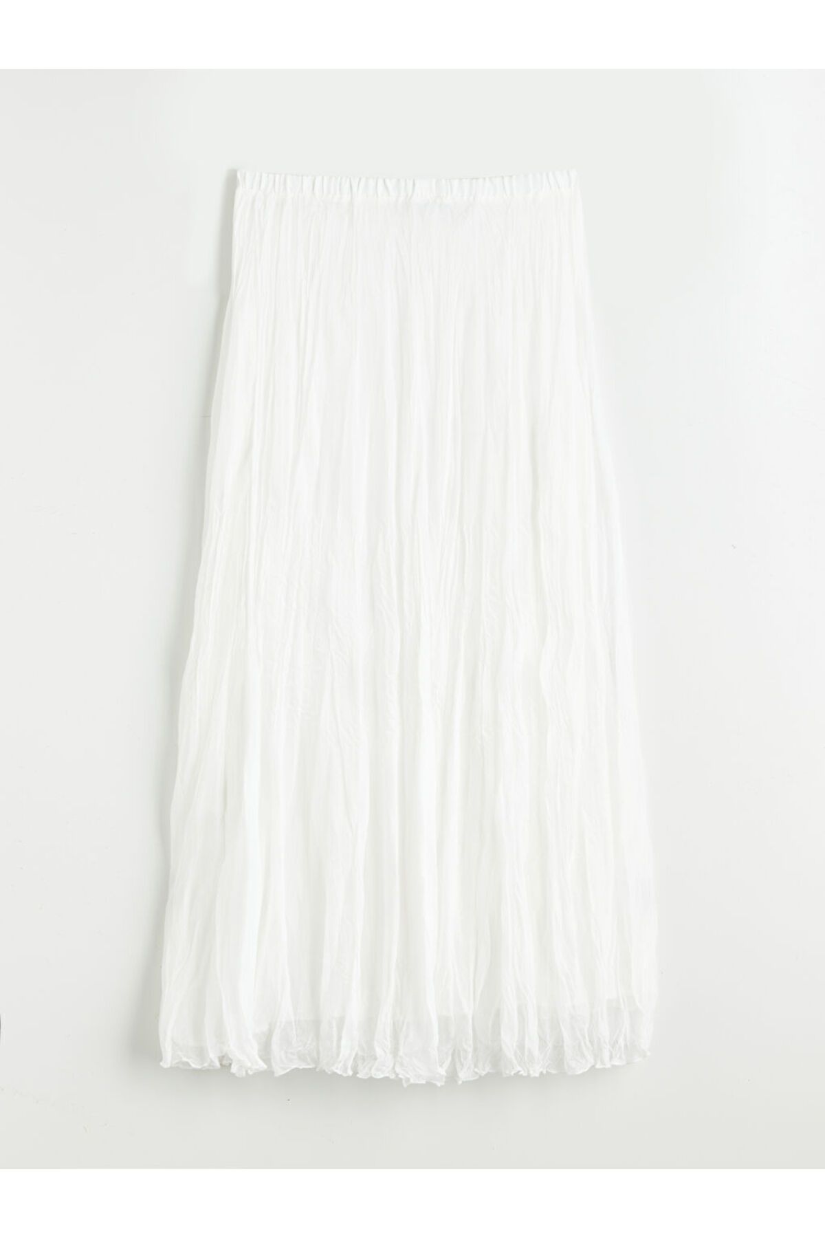 LC Waikiki-Pleated Skirt with Elastic Waist 6